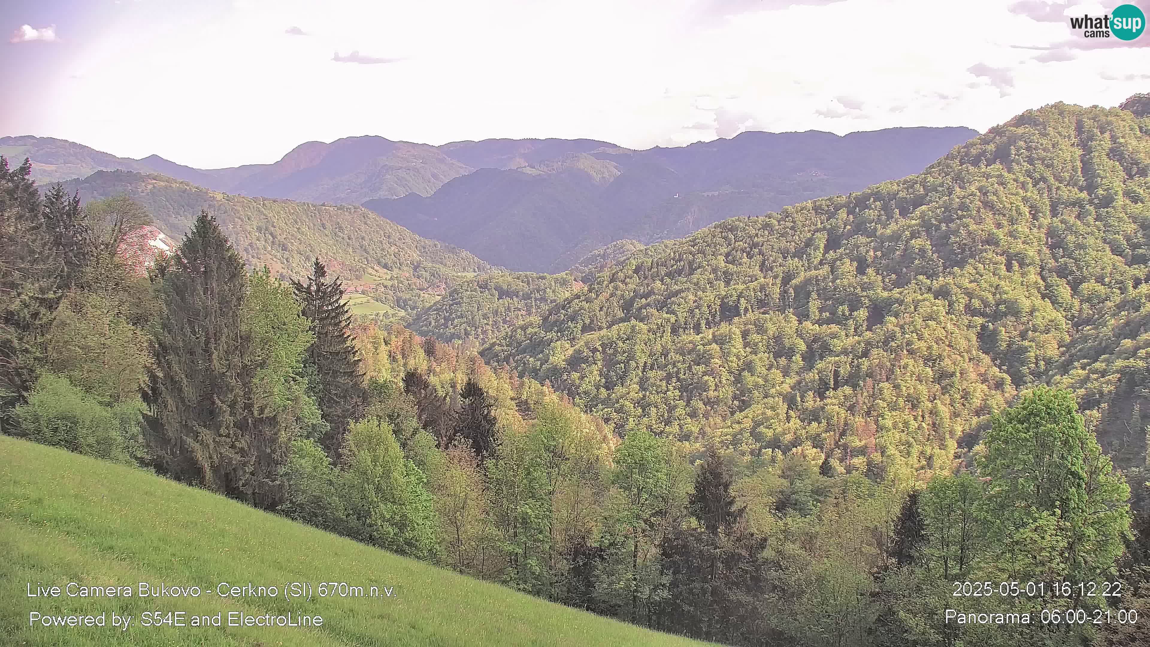 Webcam Bukovo – Baška grapa | Cerkno | Slovénie