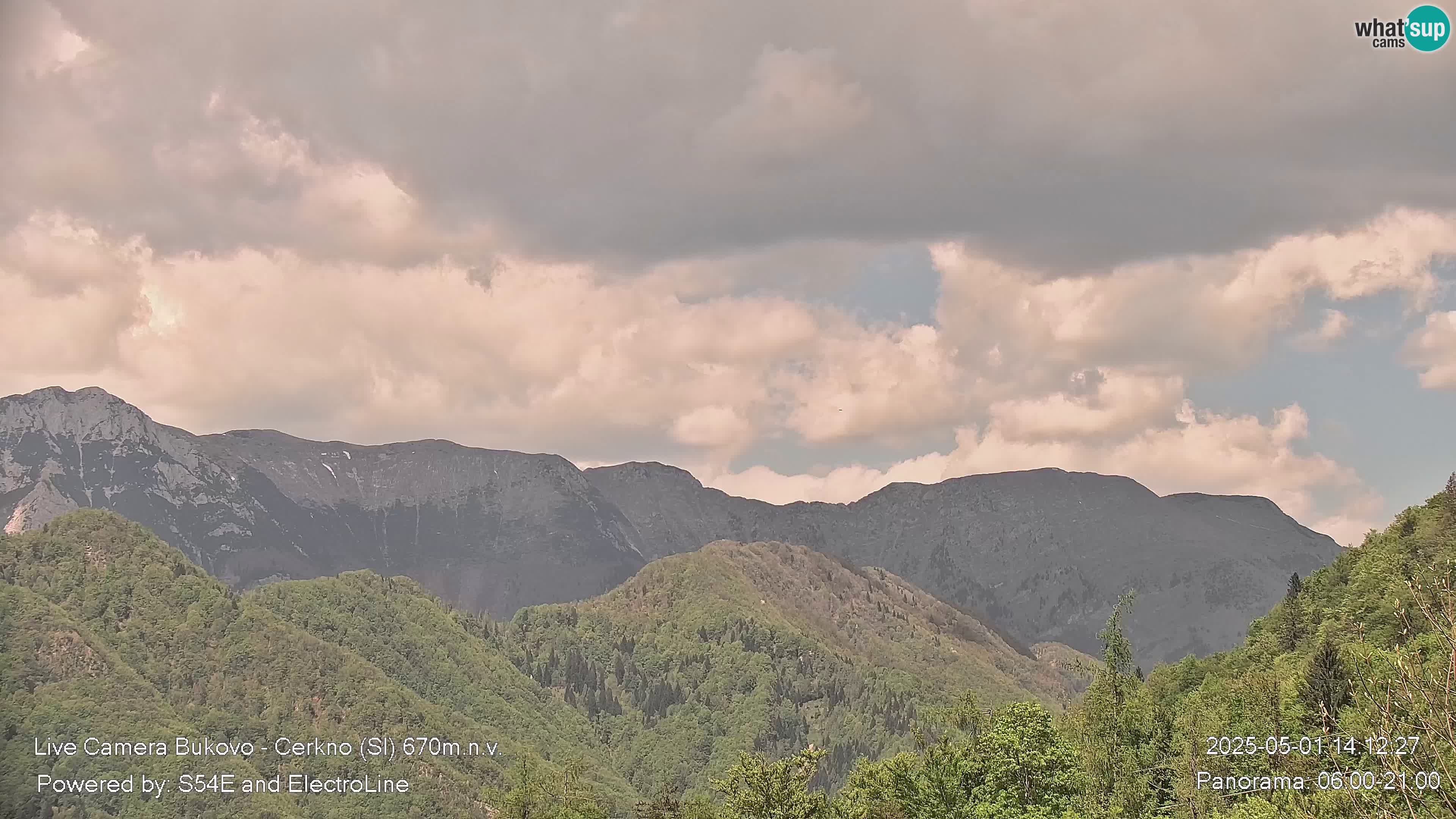 Webcam Bukovo – Baška grapa | Cerkno | Slovenia