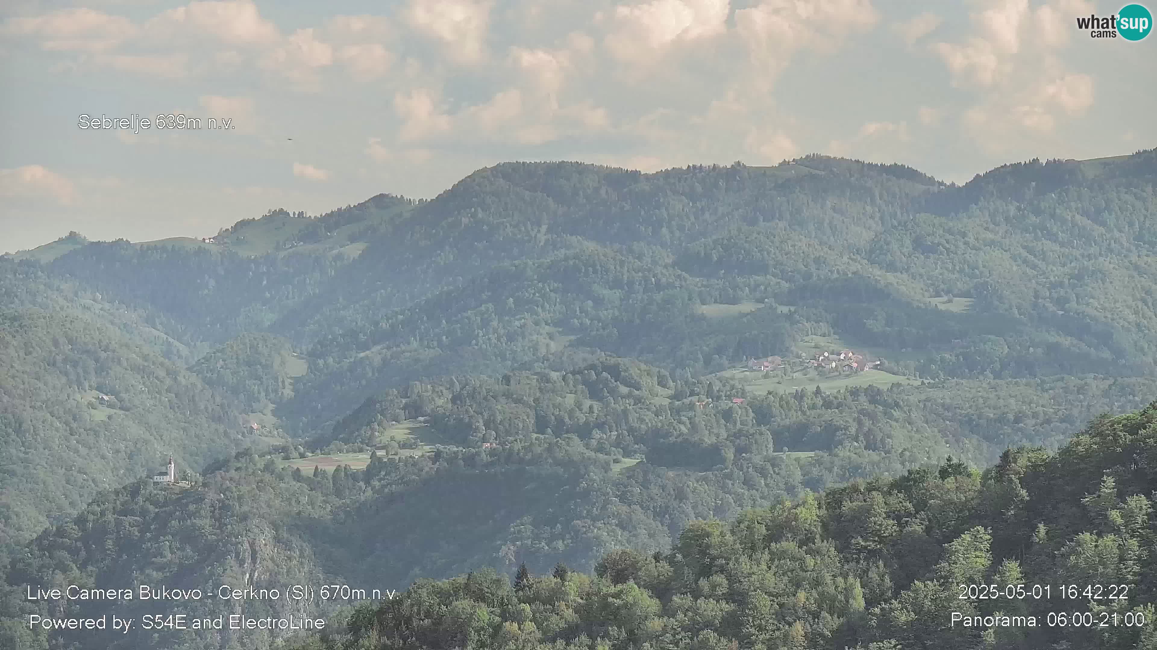 Webcam Bukovo – Baška grapa | Cerkno | Slovenia