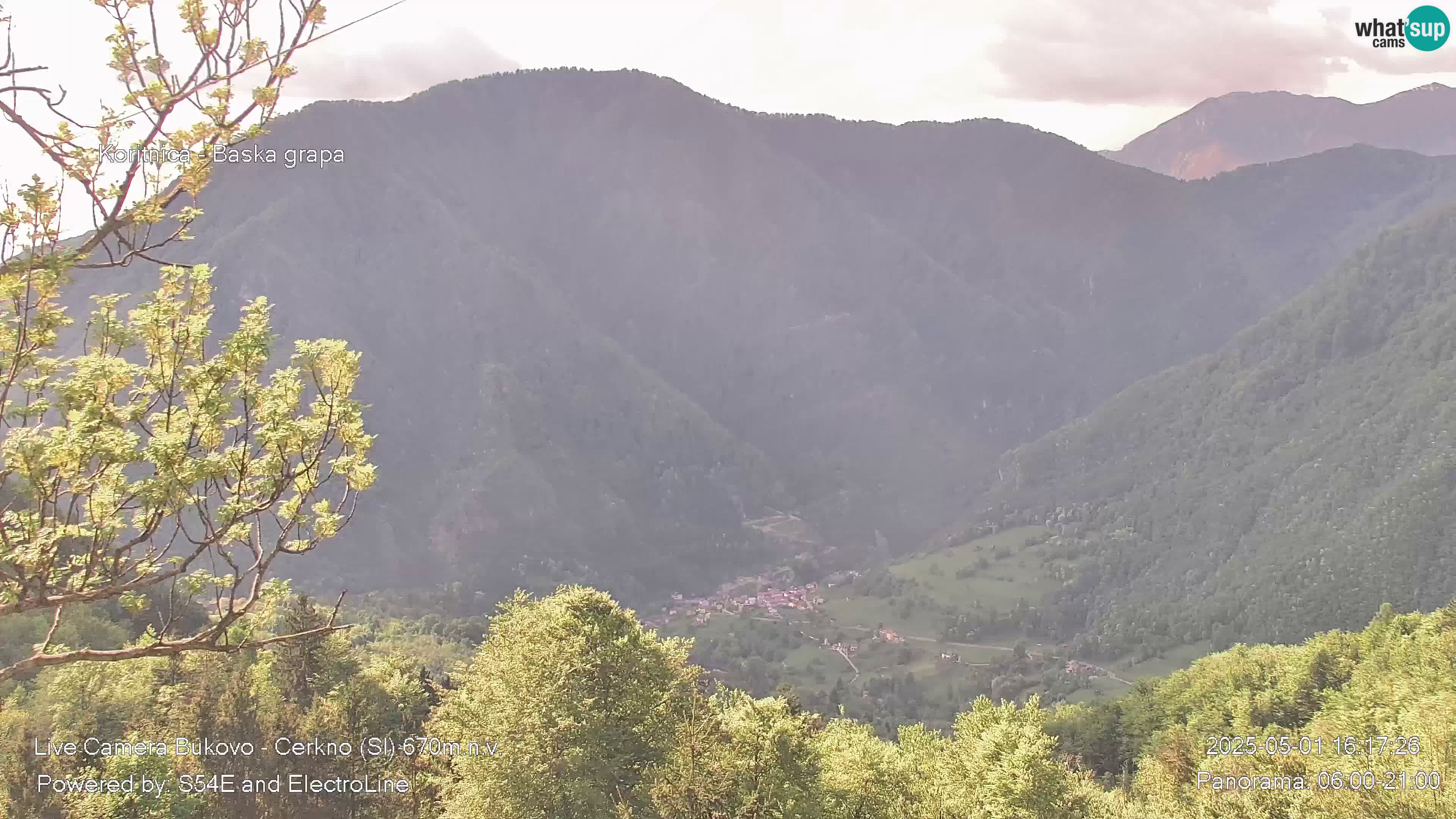 Webcam Bukovo – Baška grapa | Cerkno | Slovenia