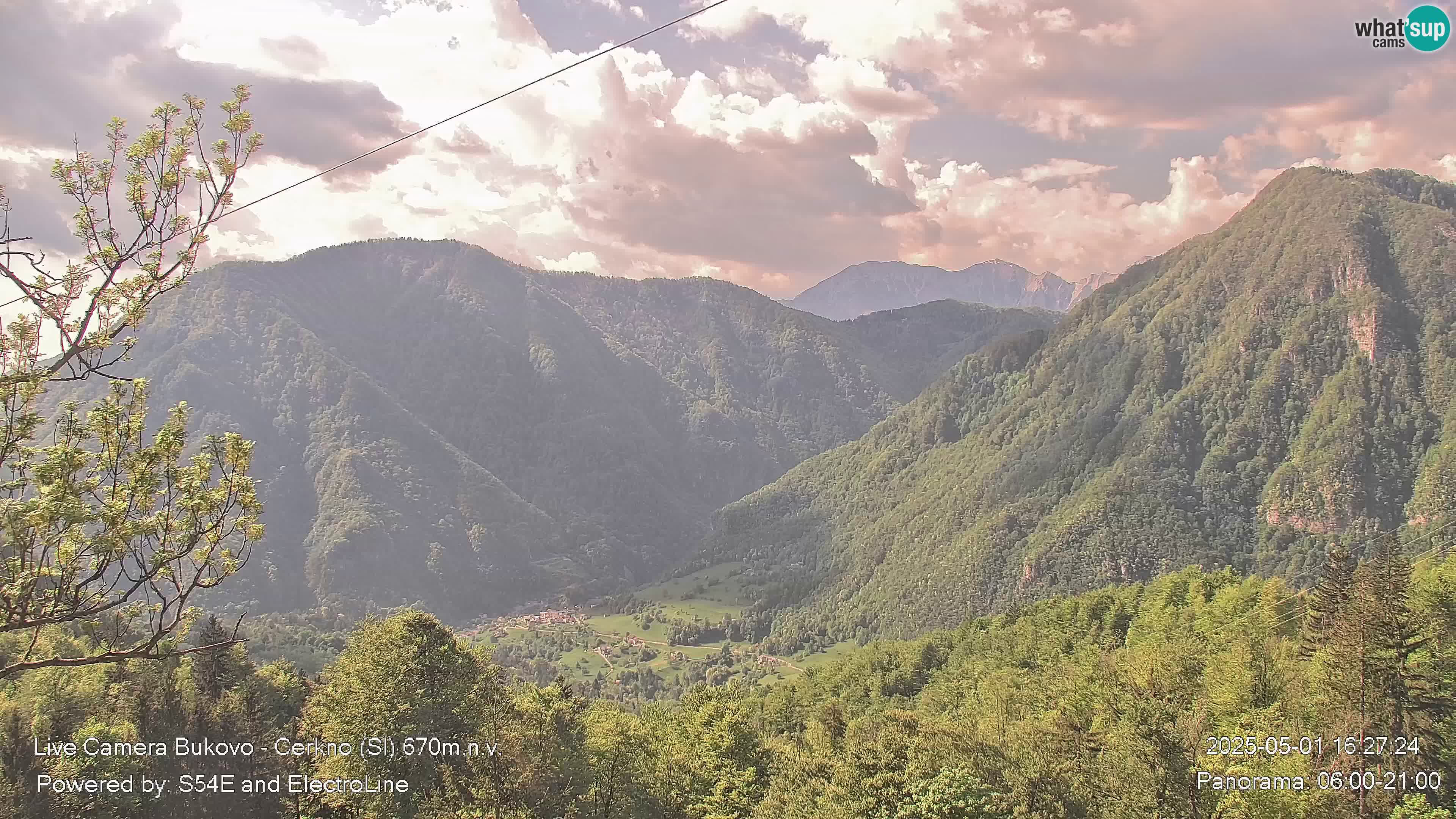 Webcam en vivo Bukovo – Baška grapa | Cerkno | Eslovenia