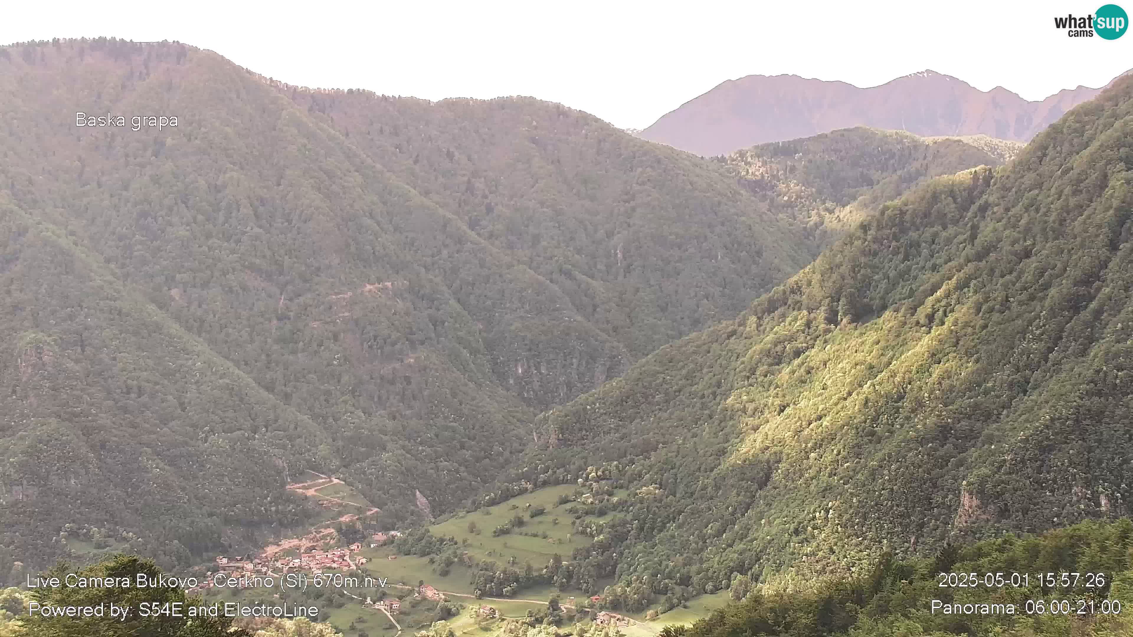 Webcam Bukovo – Baška grapa | Cerkno | Slovenia