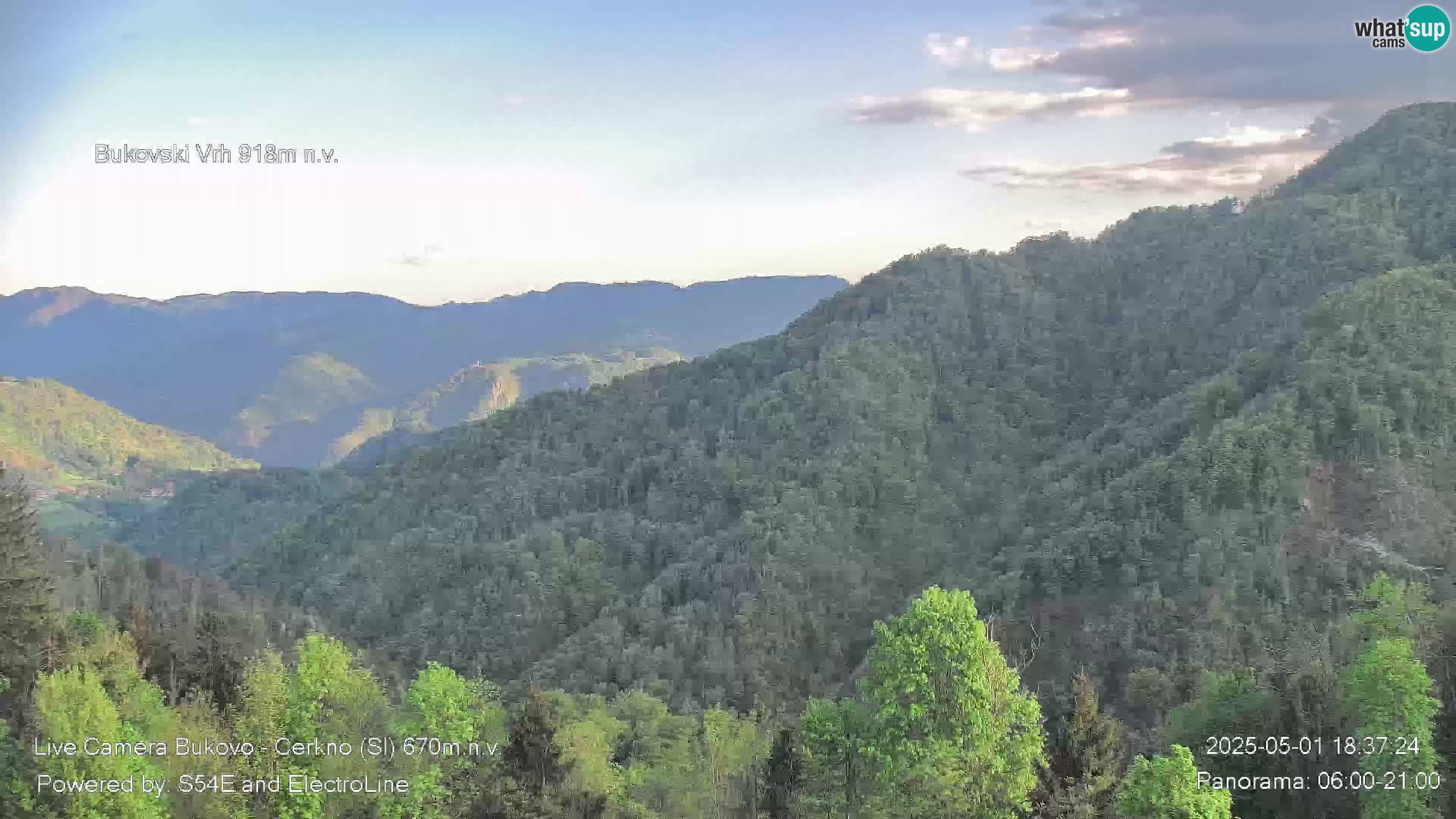 Webcam Bukovo – Baška grapa | Cerkno | Slovenia