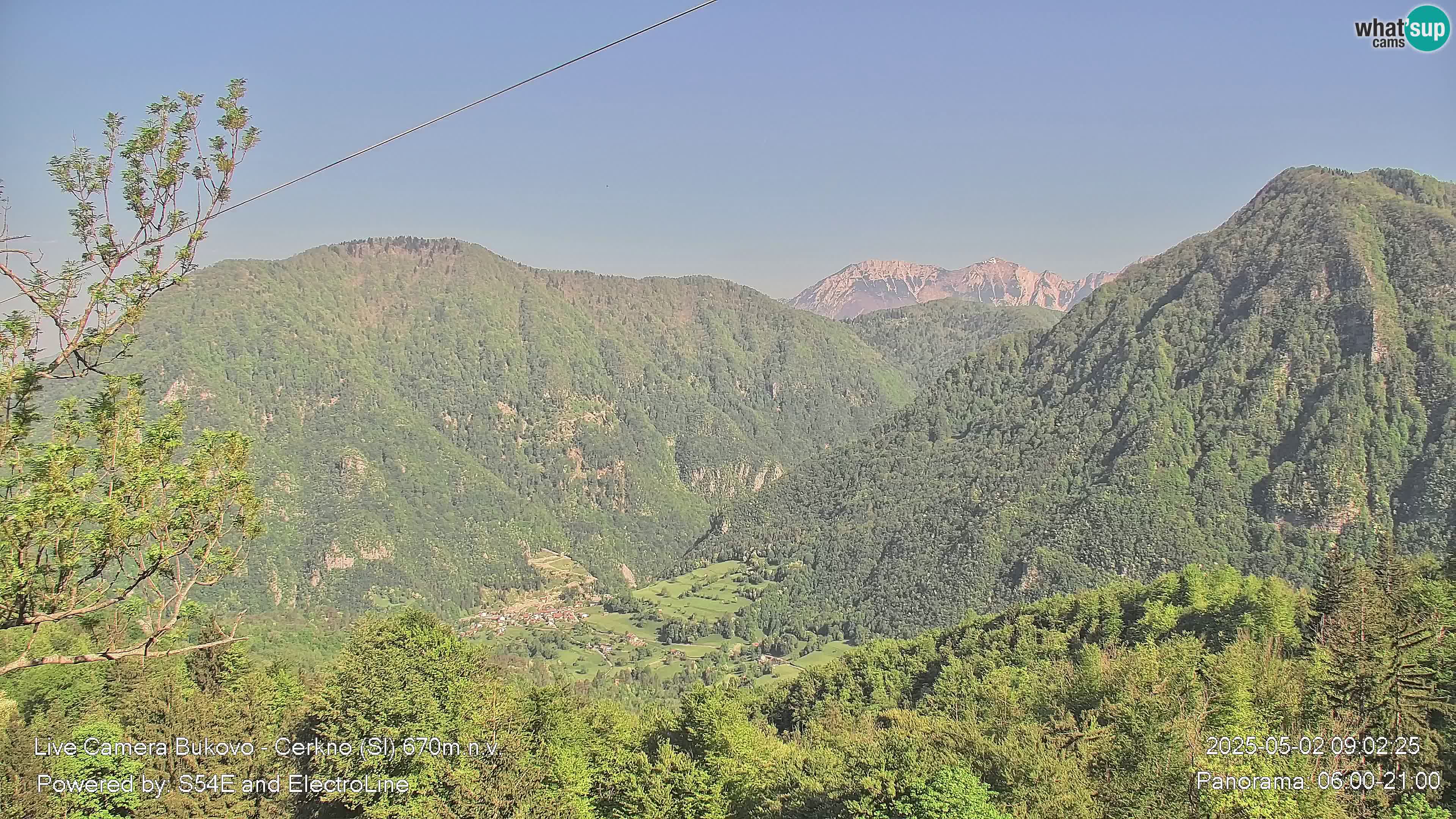 Webcam en vivo Bukovo – Baška grapa | Cerkno | Eslovenia