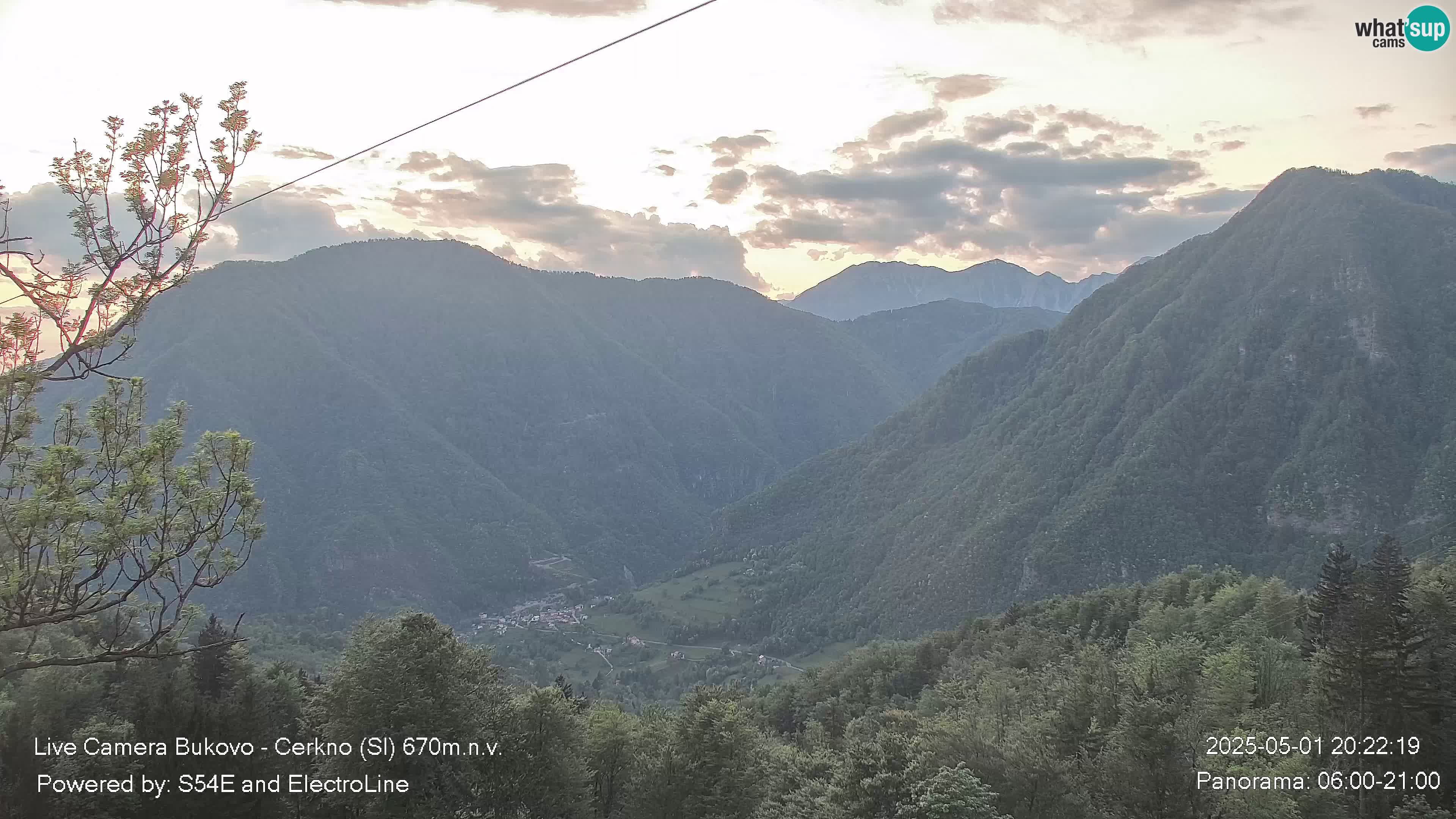 Webcam Bukovo – Baška grapa | Cerkno | Slovenia