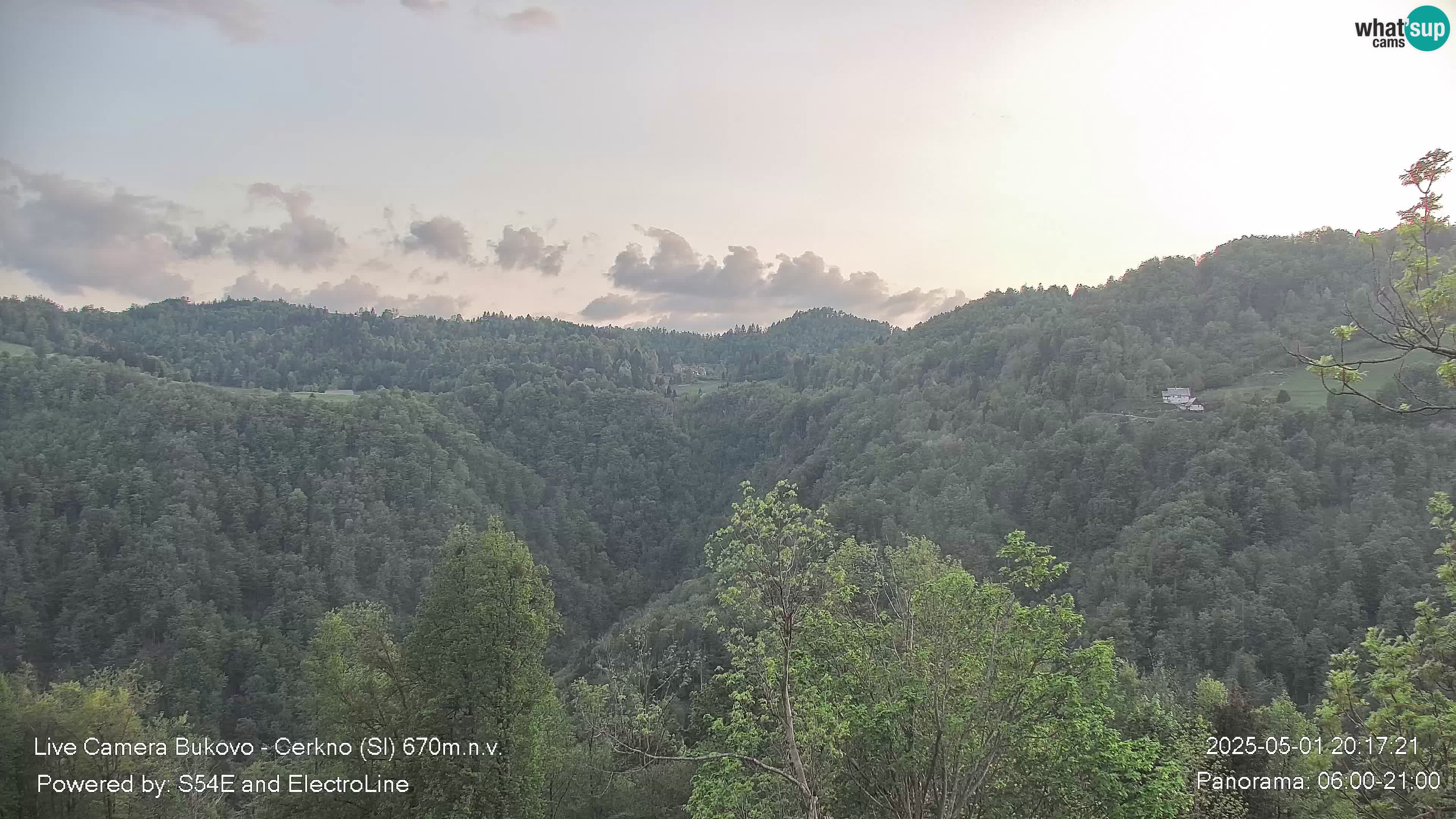 Webcam Bukovo – Baška grapa | Cerkno | Slovénie