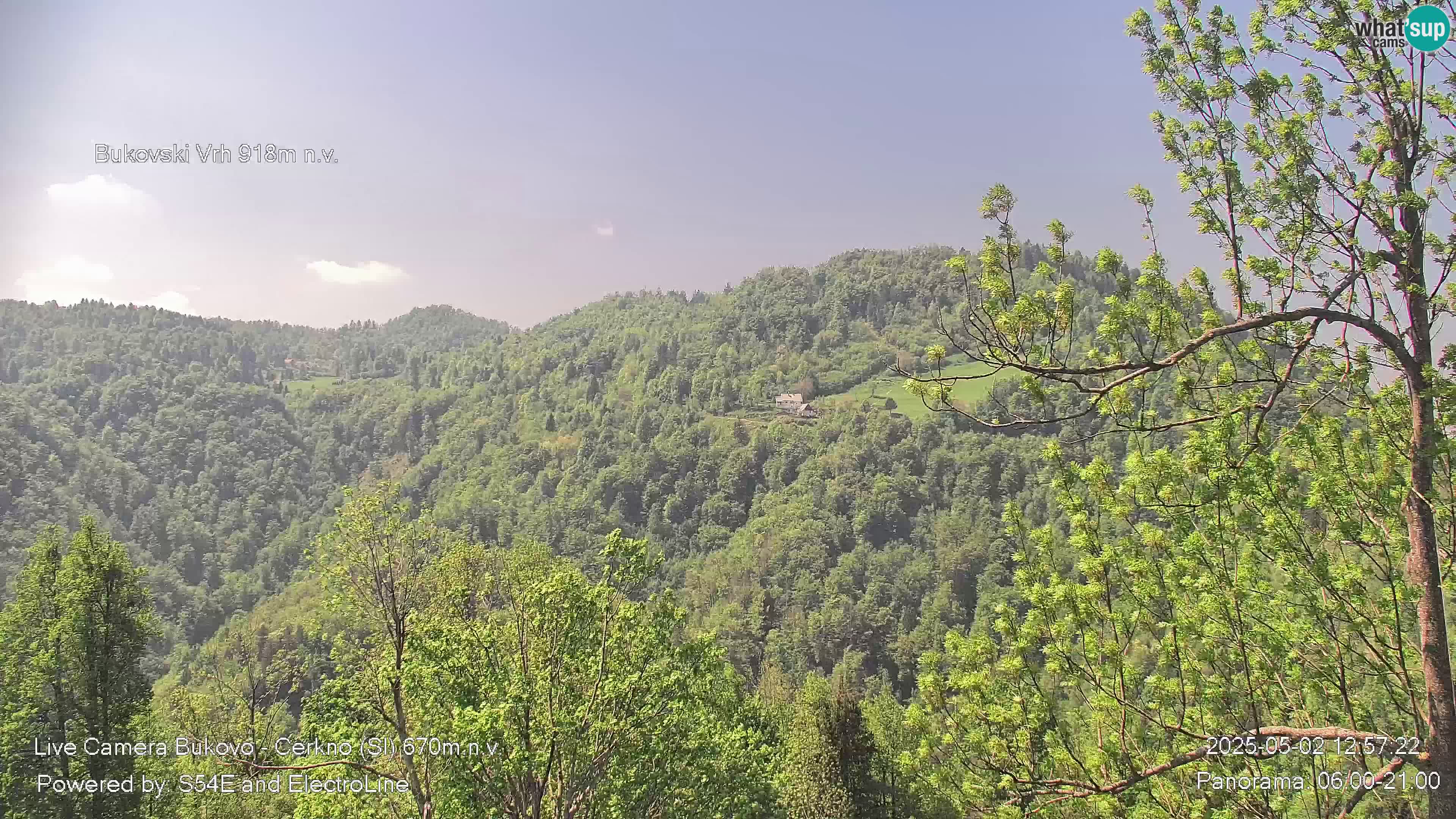 Webcam en vivo Bukovo – Baška grapa | Cerkno | Eslovenia