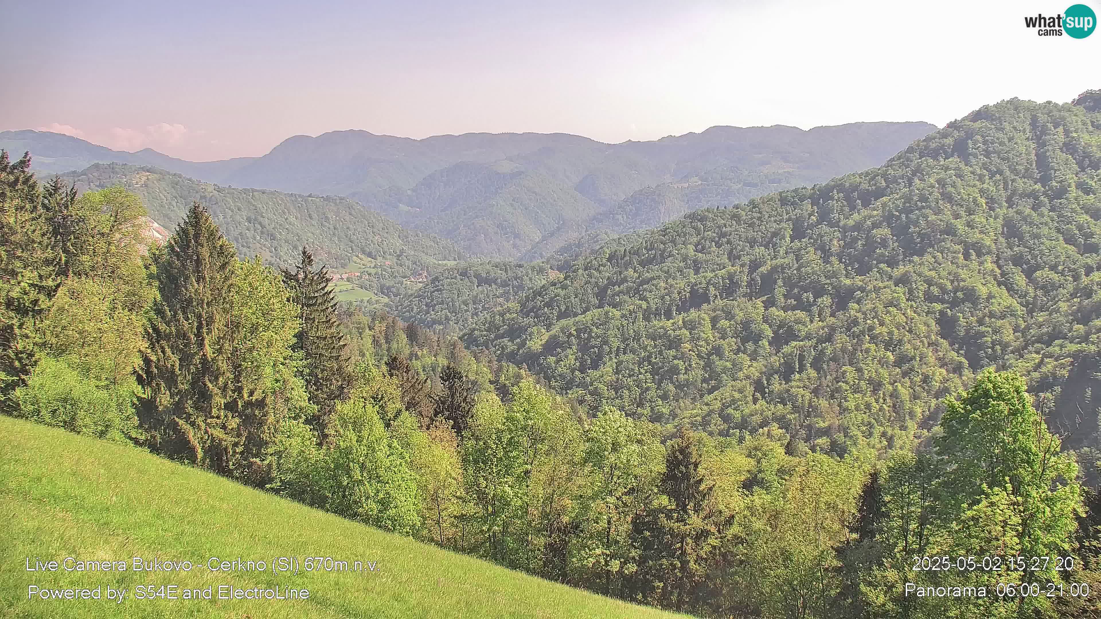 Web kamera Bukovo – Baška grapa | Cerkno | Slovenija