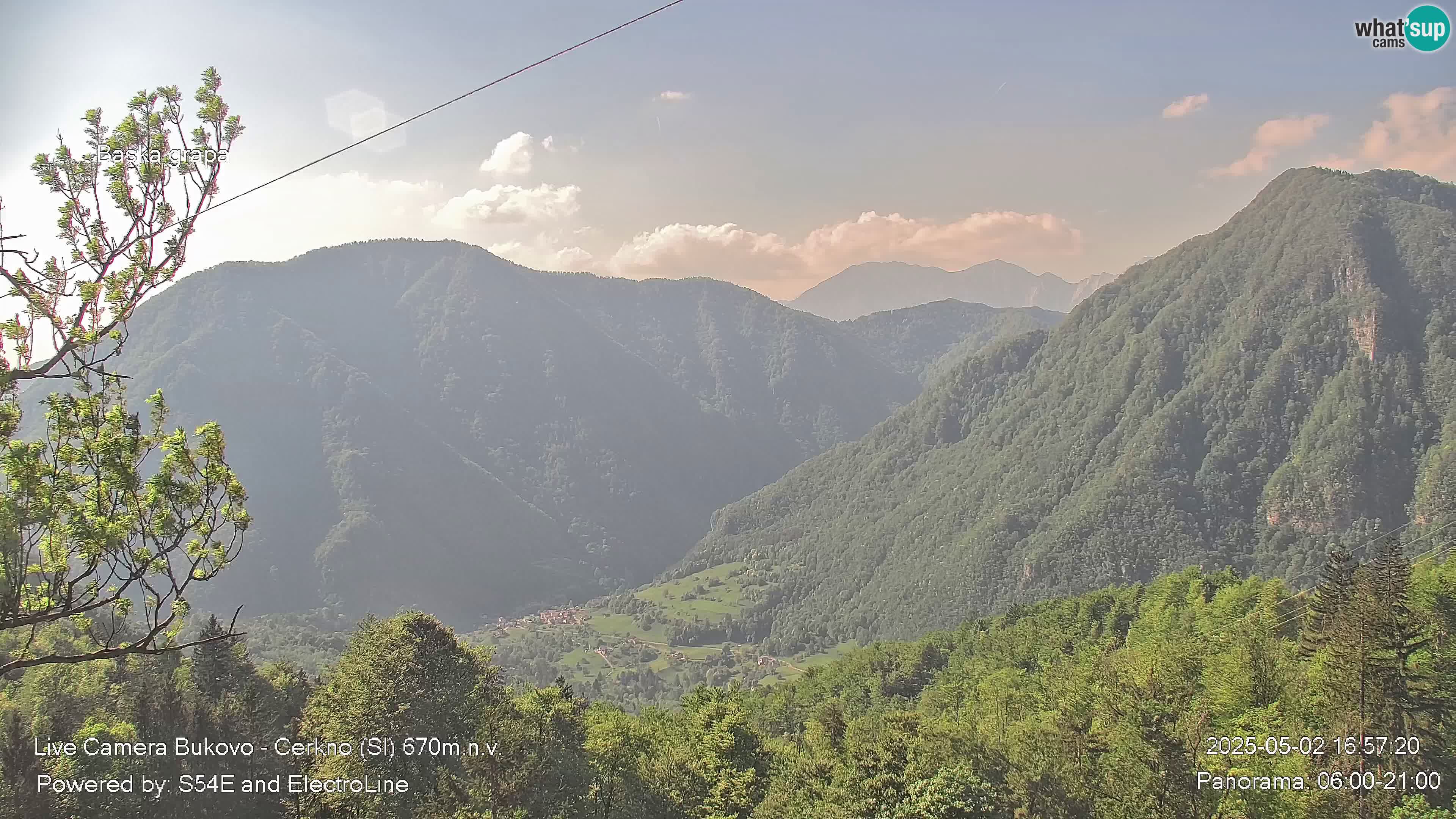 Kamera Bukovo – Baška grapa | Cerkno