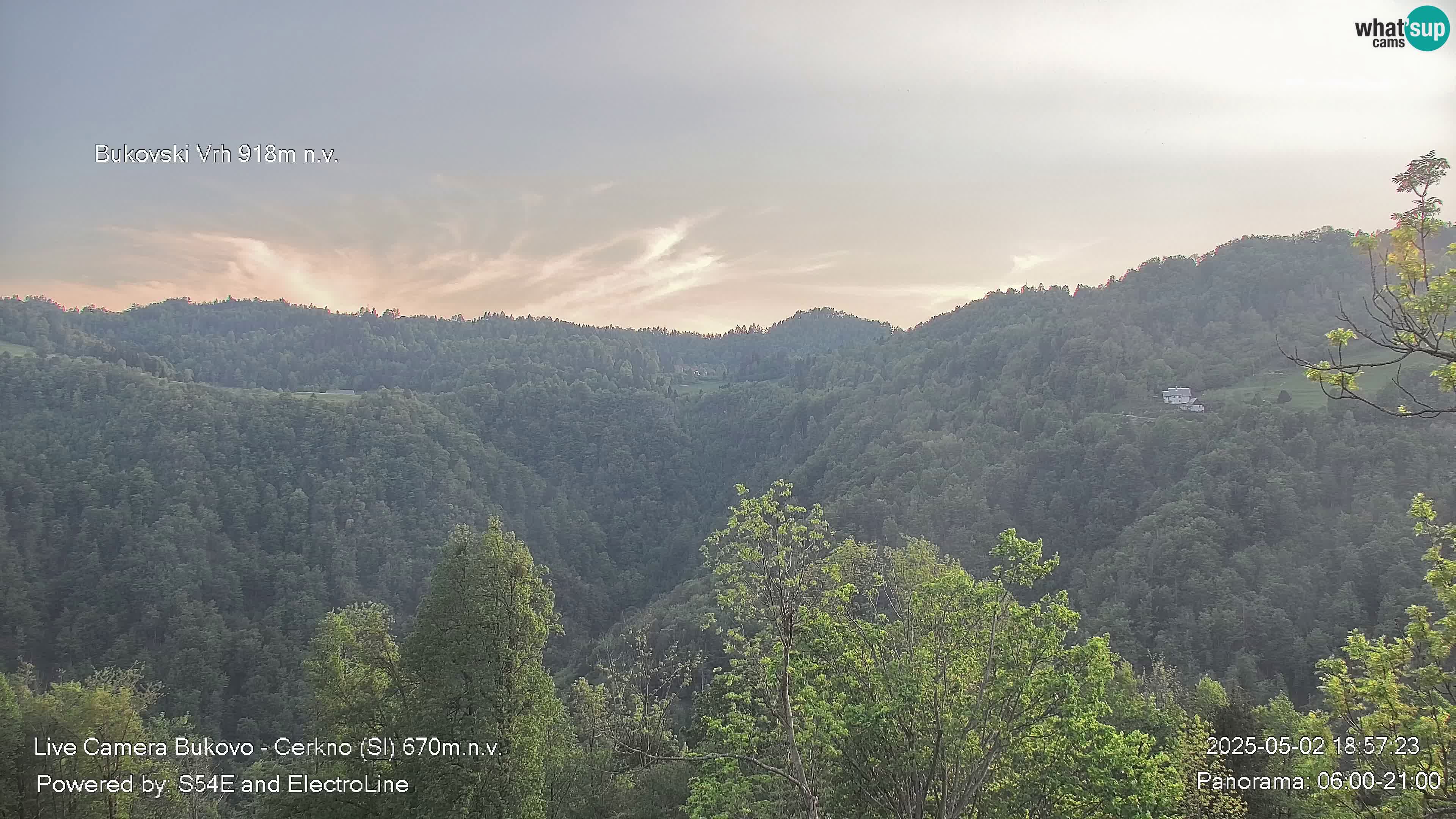 Bukovo Webcam – Baška grapa | Cerkno | Slowenien