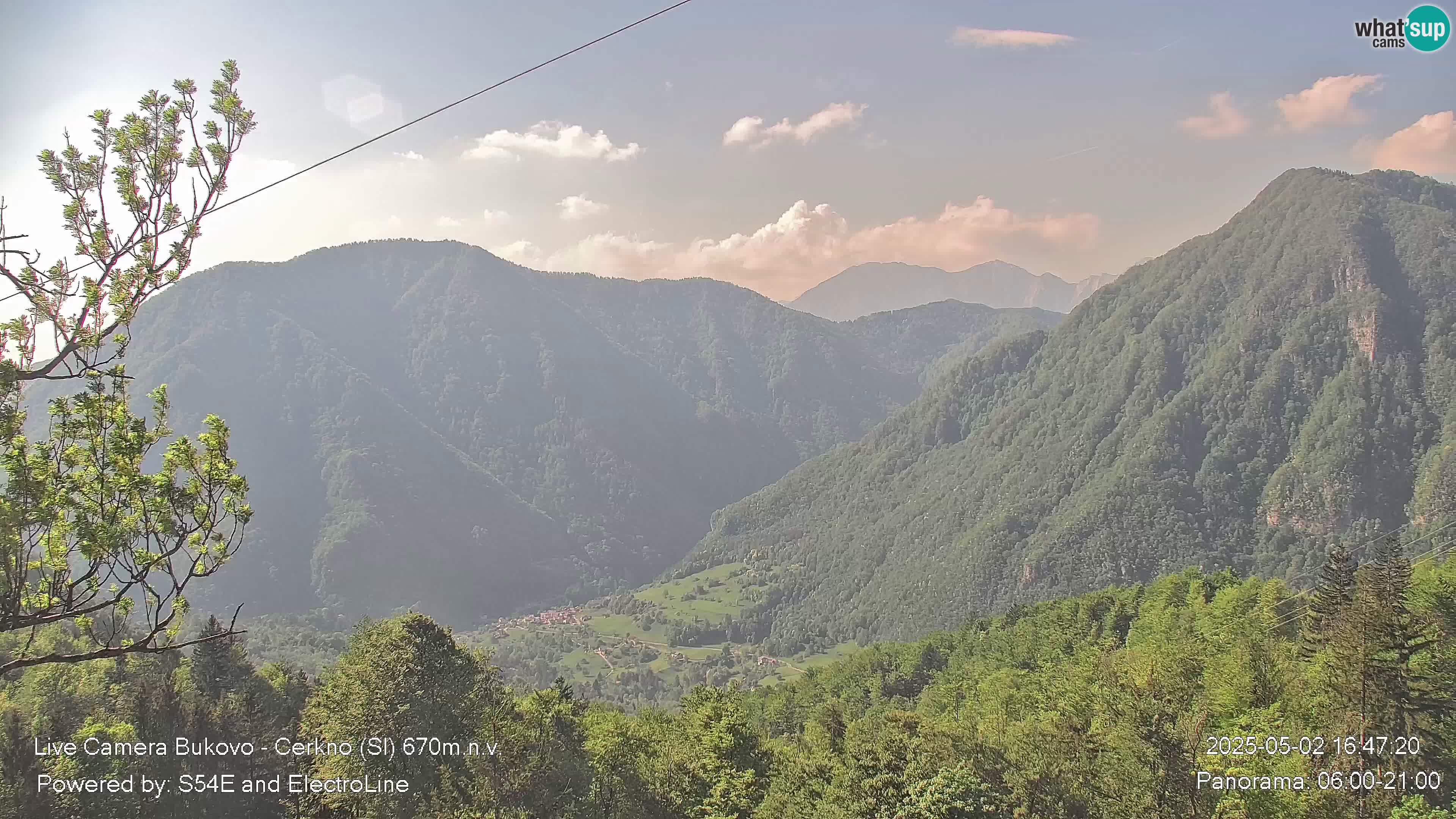 Webcam Bukovo – Baška grapa | Cerkno | Slovénie