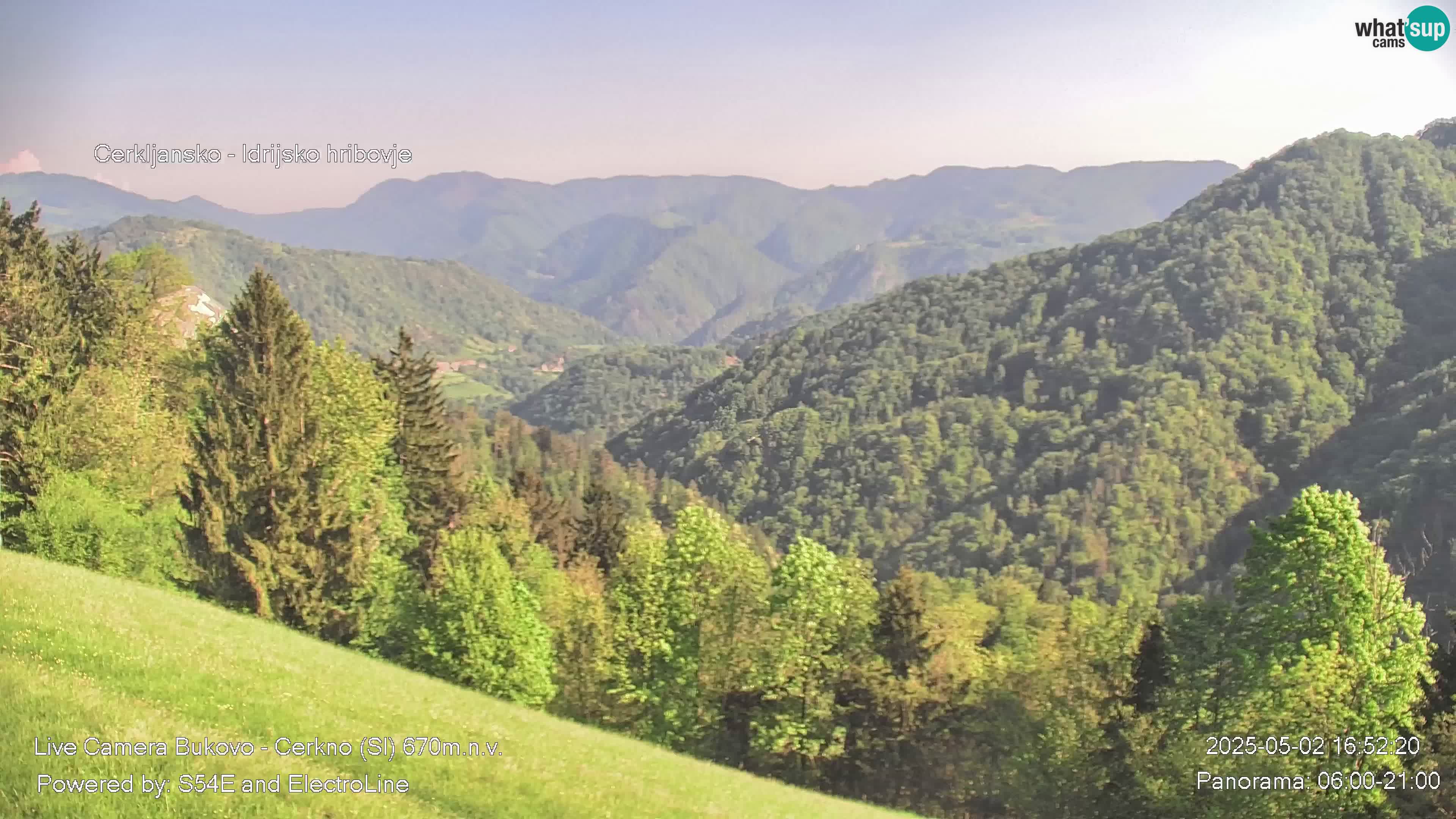 Web kamera Bukovo – Baška grapa | Cerkno | Slovenija