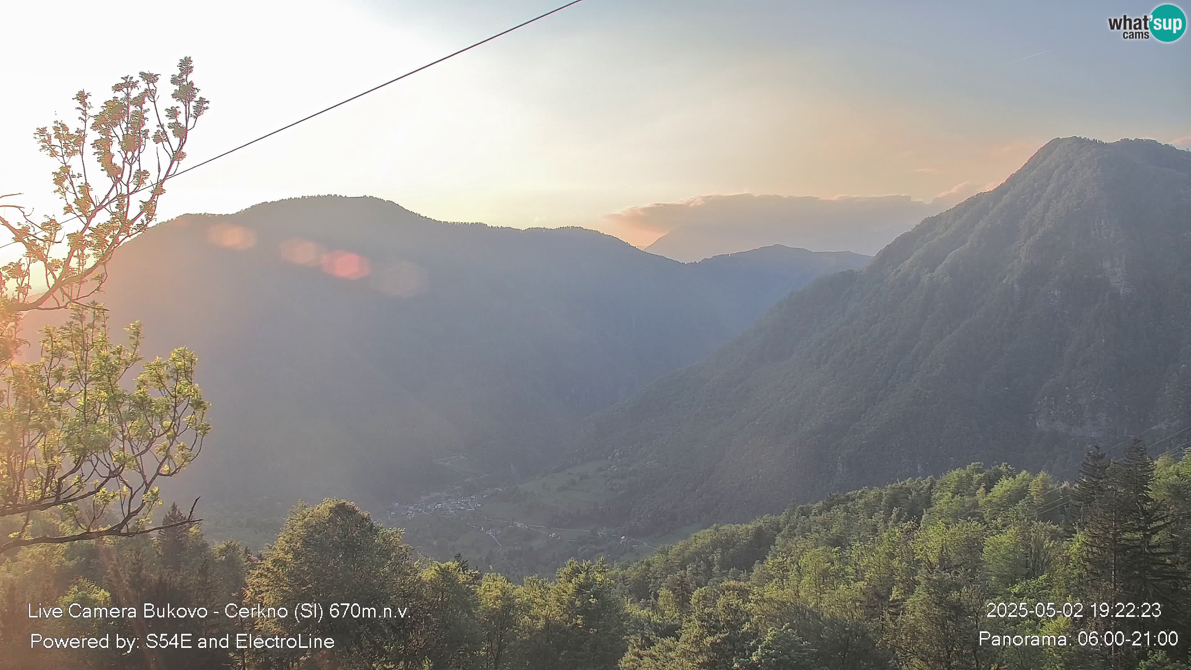 Webcam Bukovo – Baška grapa | Cerkno | Slovénie