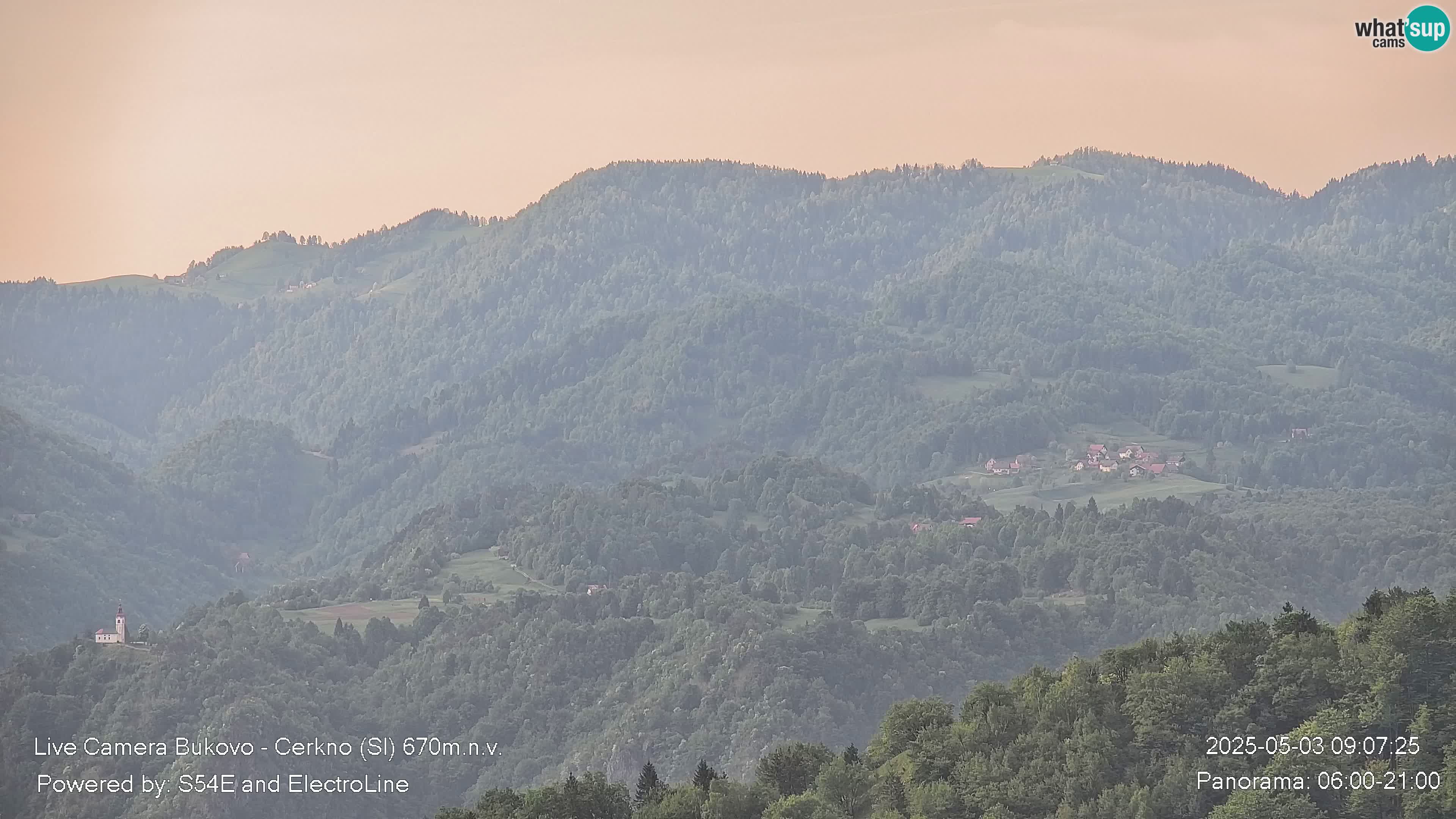 Webcam Bukovo – Baška grapa | Cerkno | Slovénie