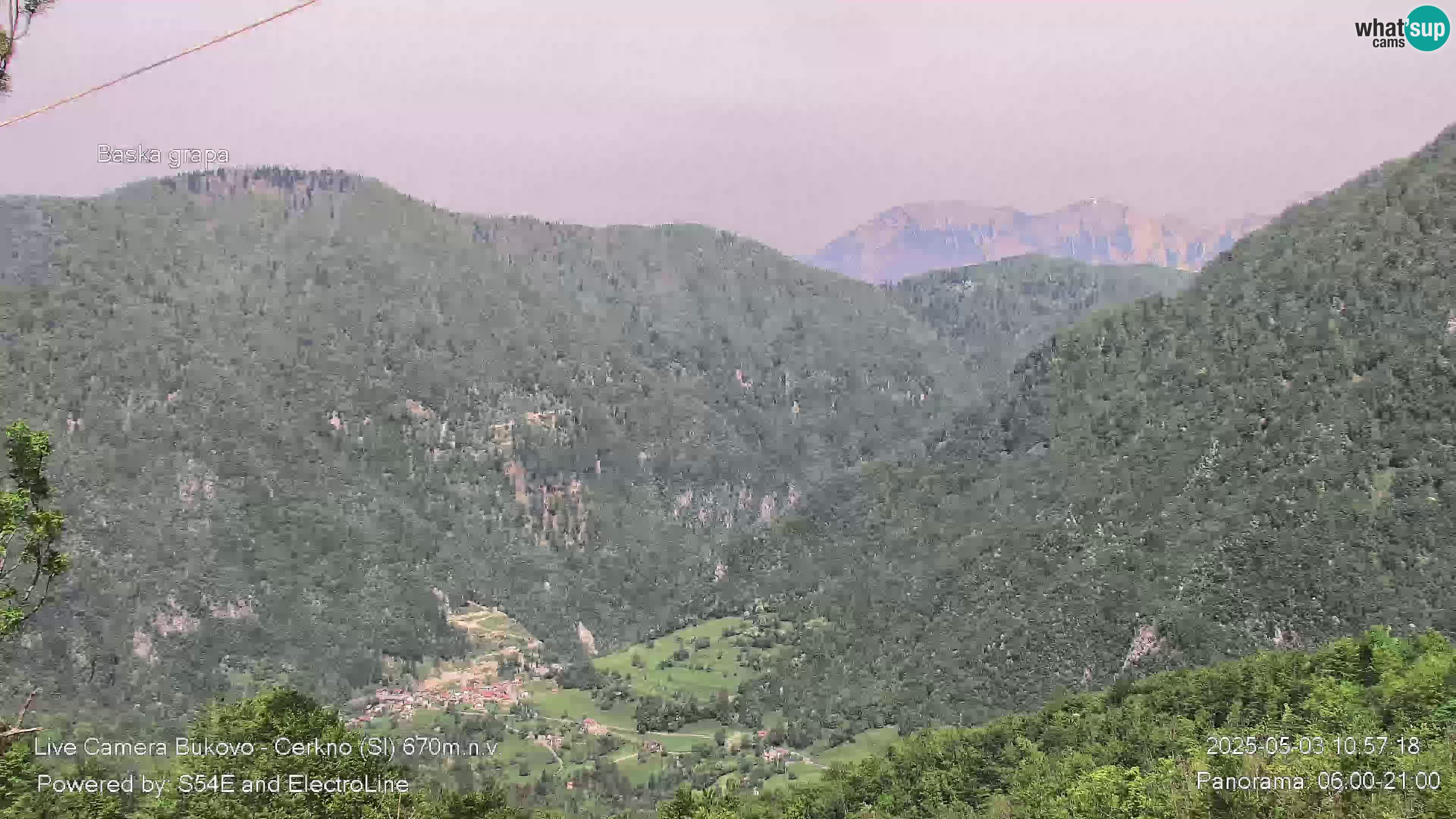 Webcam Bukovo – Baška grapa | Cerkno | Slovénie