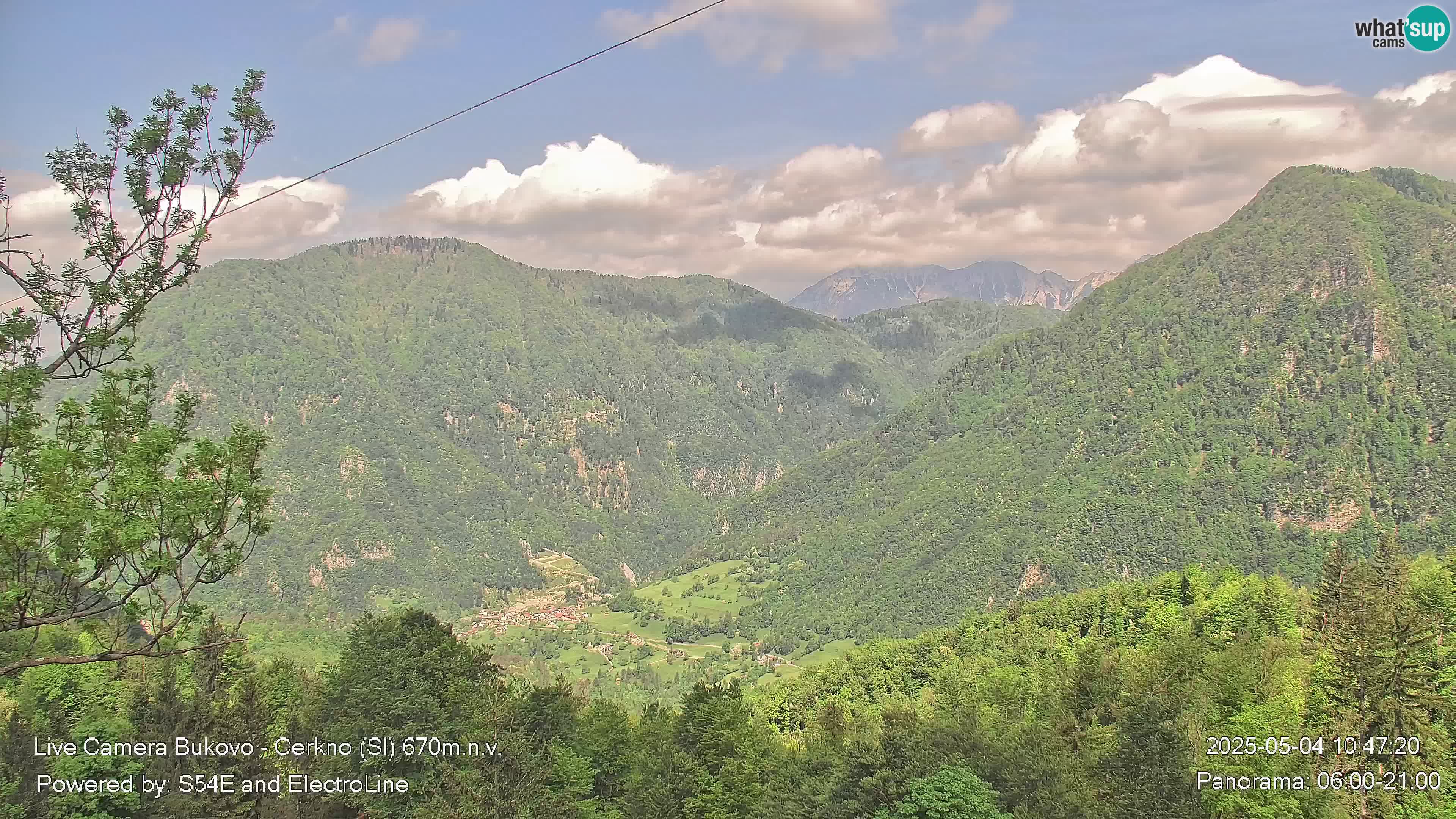 Webcam en vivo Bukovo – Baška grapa | Cerkno | Eslovenia