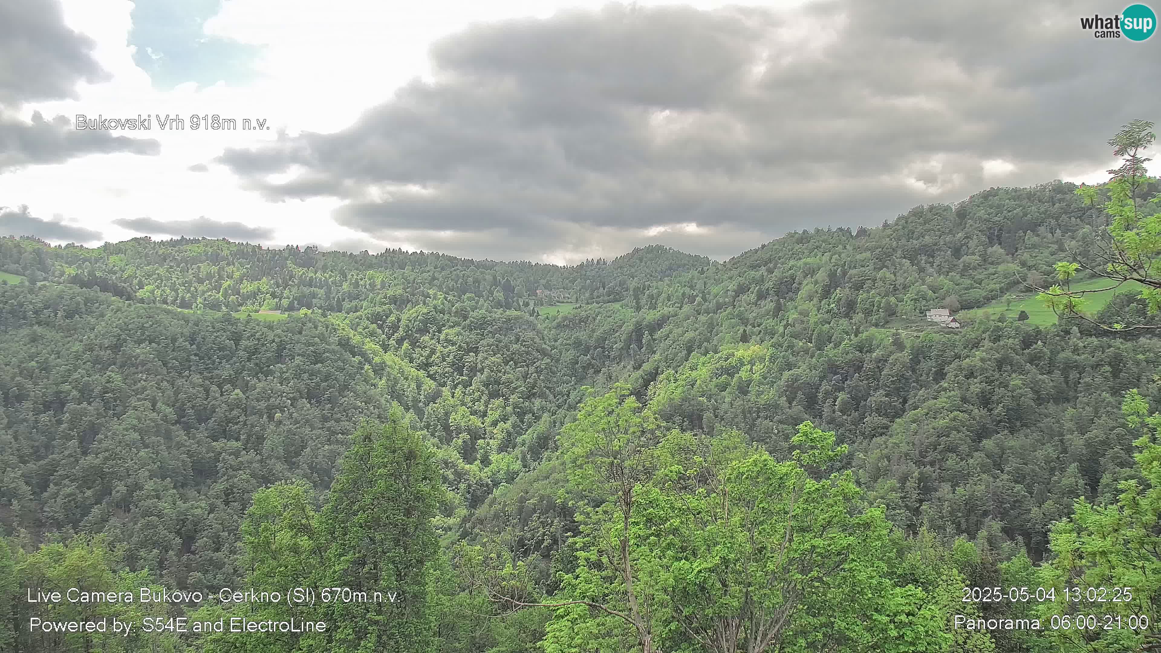 Webcam Bukovo – Baška grapa | Cerkno | Slovenia