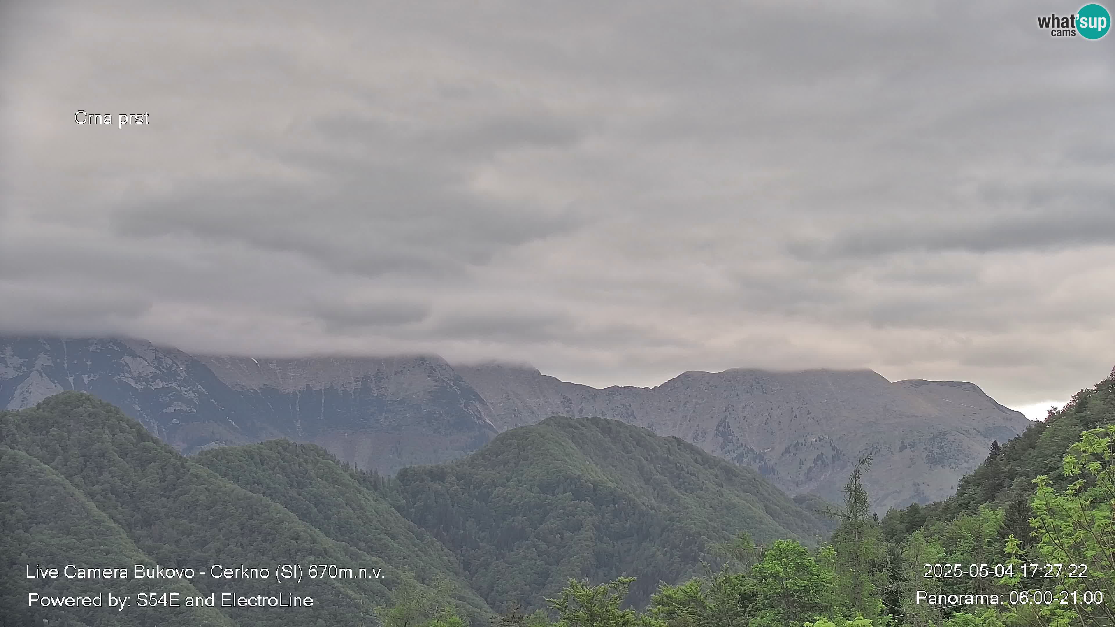 Webcam Bukovo – Baška grapa | Cerkno | Slovenia