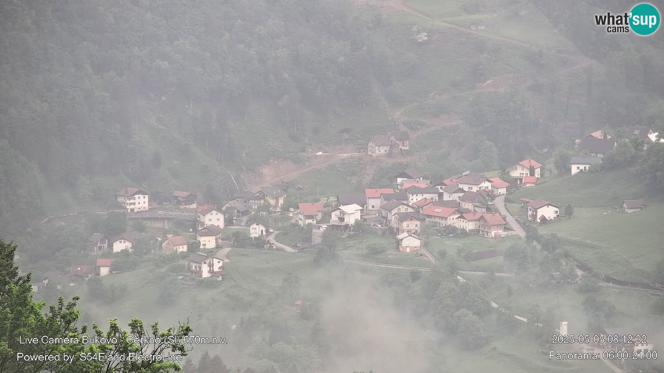 Webcam Bukovo – Baška grapa | Cerkno | Slovenia