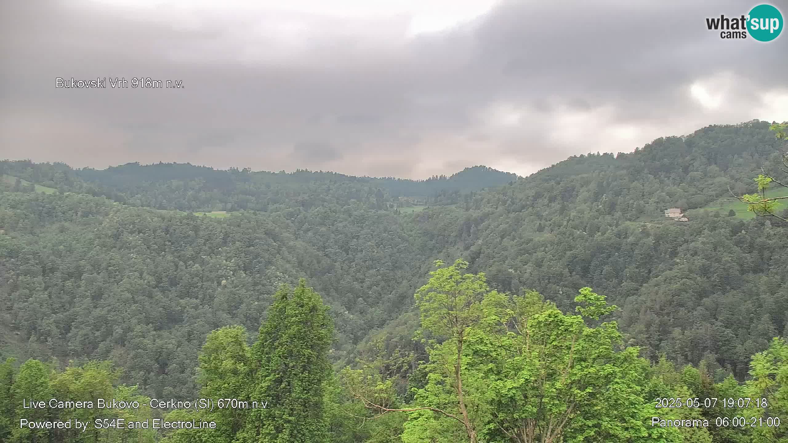 Webcam Bukovo – Baška grapa | Cerkno | Slovenia