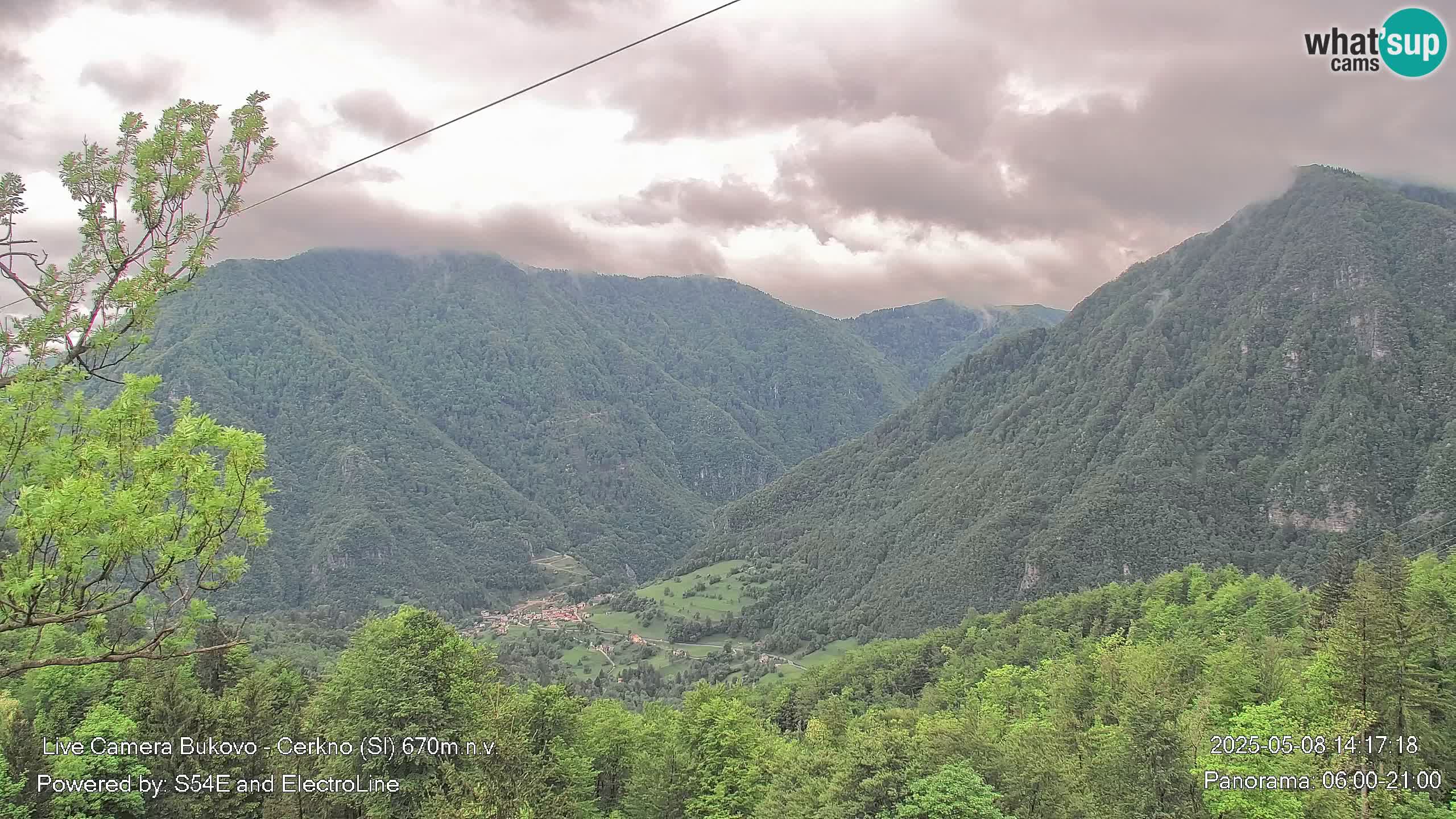 Webcam en vivo Bukovo – Baška grapa | Cerkno | Eslovenia