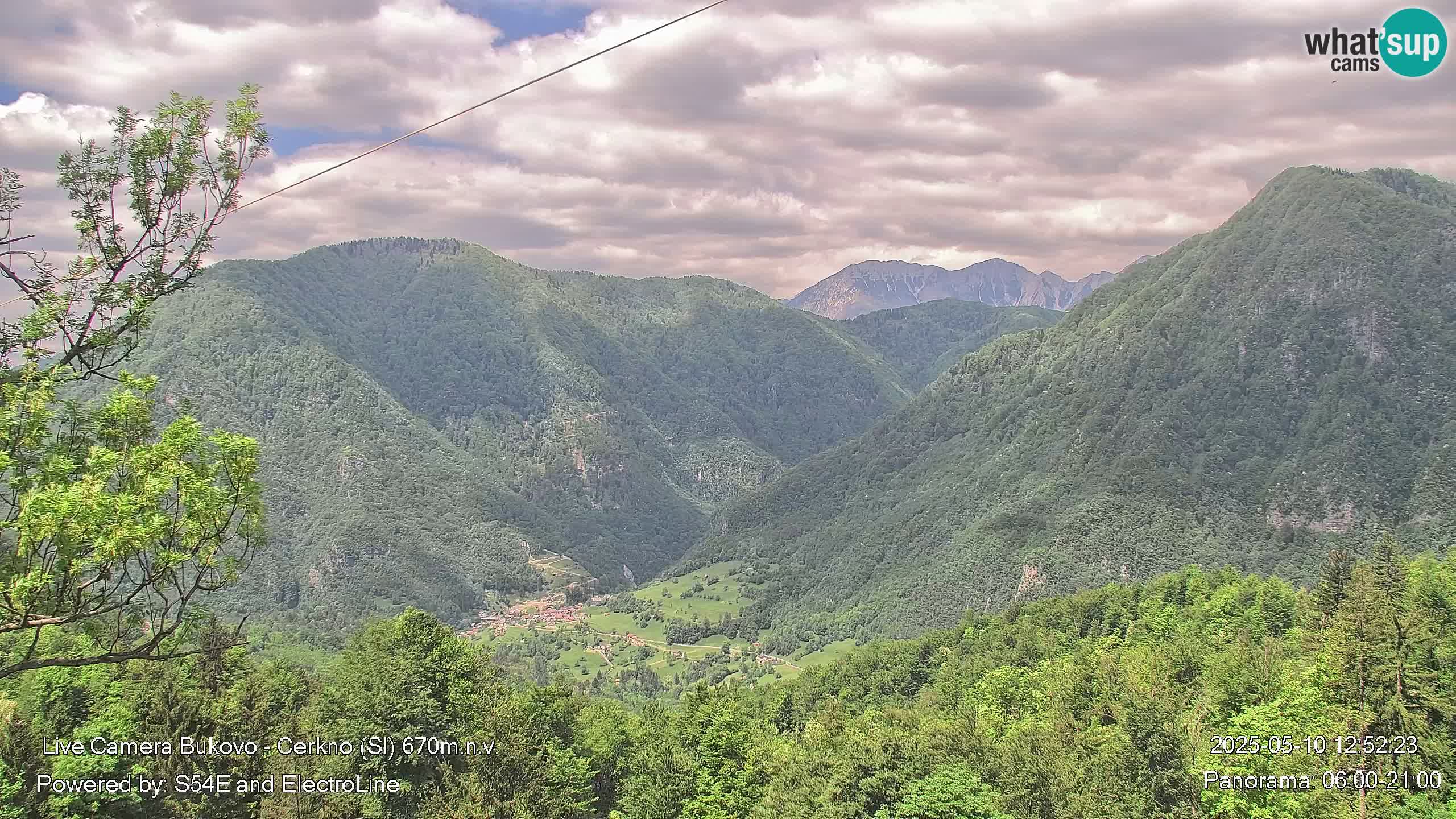 Webcam Bukovo – Baška grapa | Cerkno | Slovenia