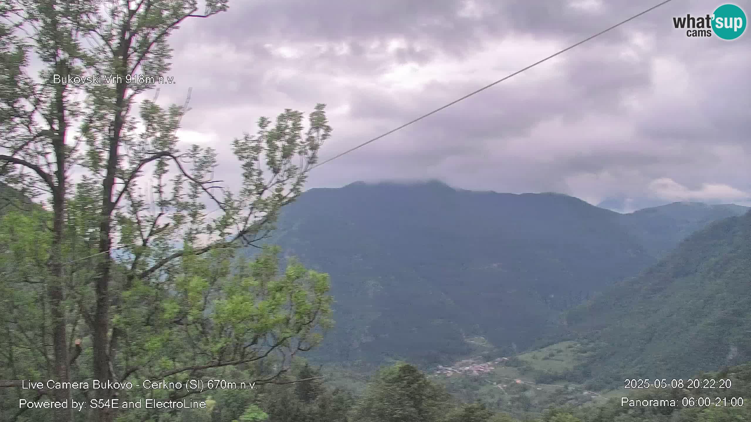 Webcam Bukovo – Baška grapa | Cerkno | Slovénie