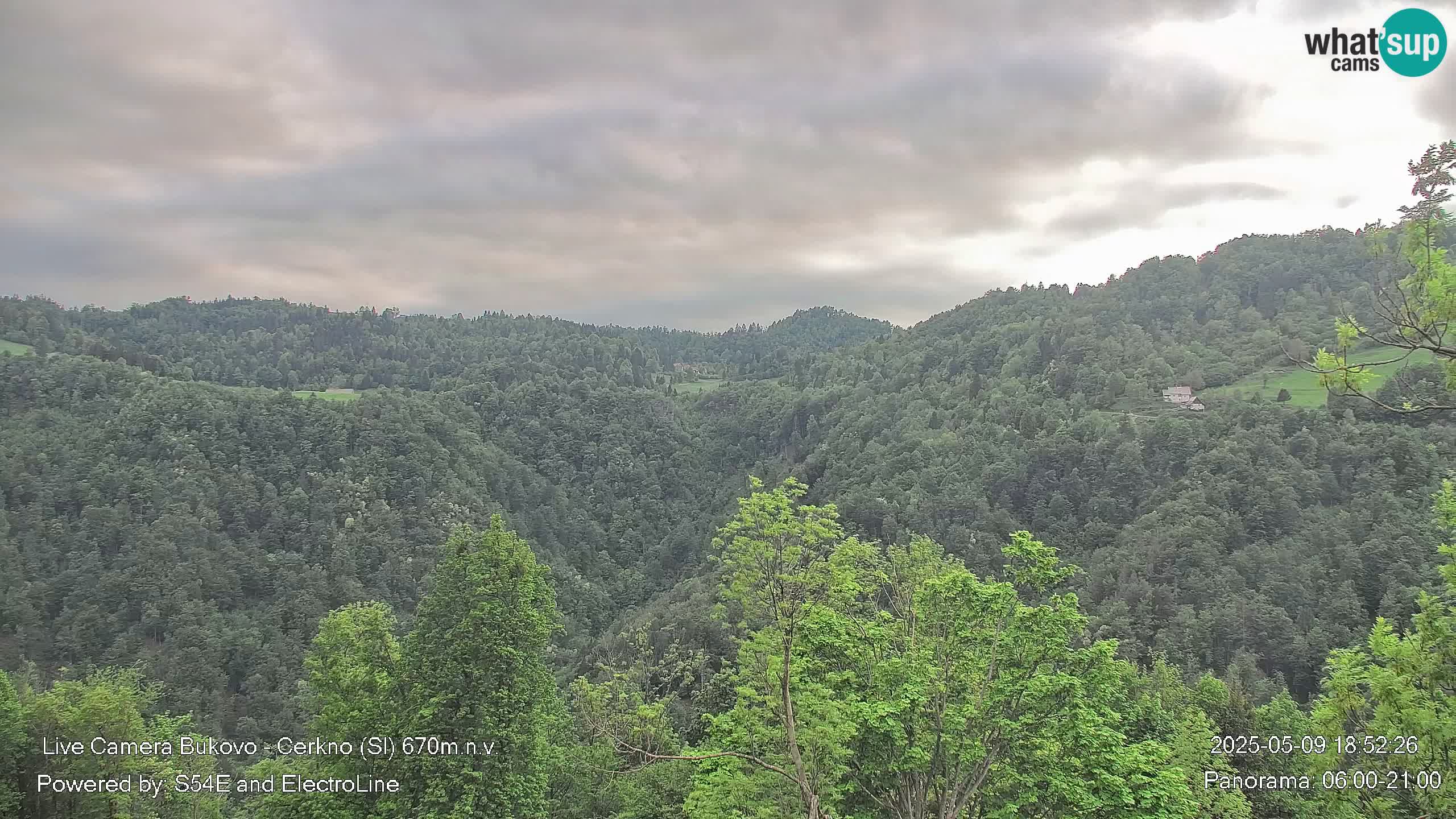 Webcam Bukovo – Baška grapa | Cerkno | Slovenia