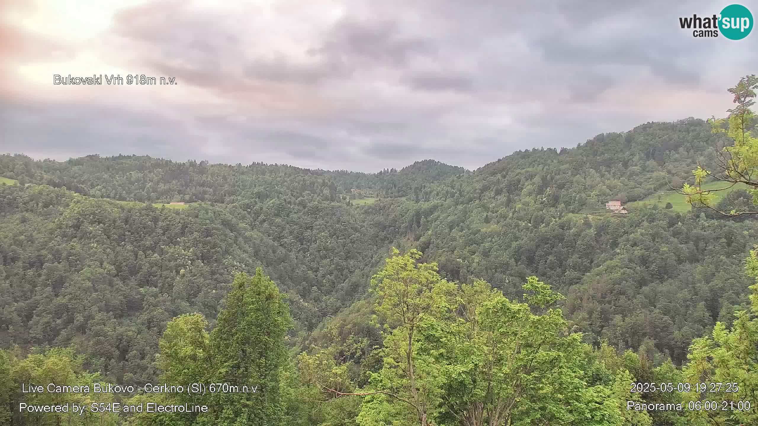 Webcam Bukovo – Baška grapa | Cerkno | Slovenia