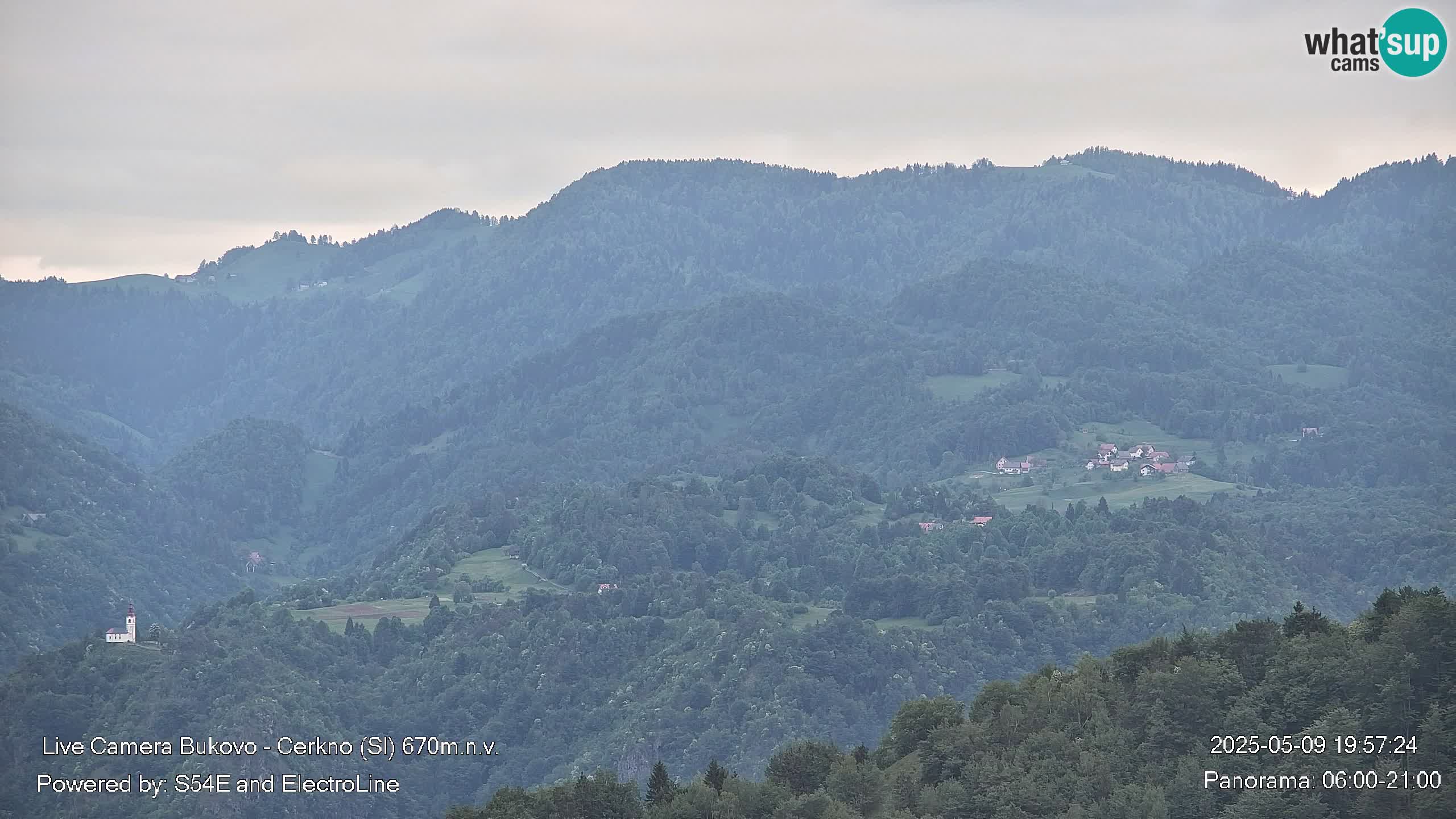 Web kamera Bukovo – Baška grapa | Cerkno | Slovenija