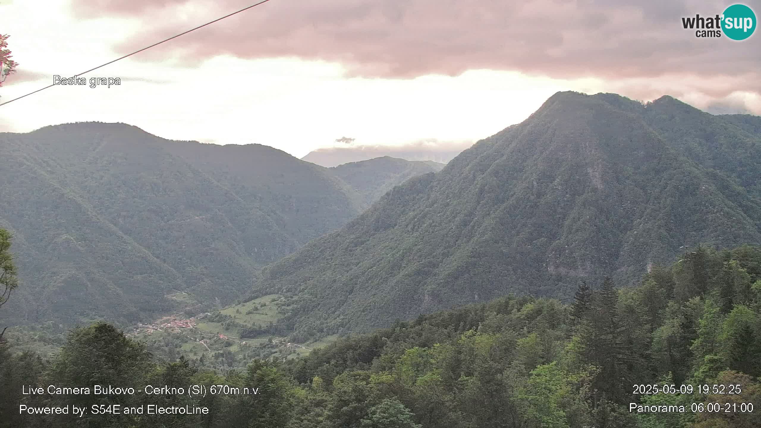 Webcam en vivo Bukovo – Baška grapa | Cerkno | Eslovenia
