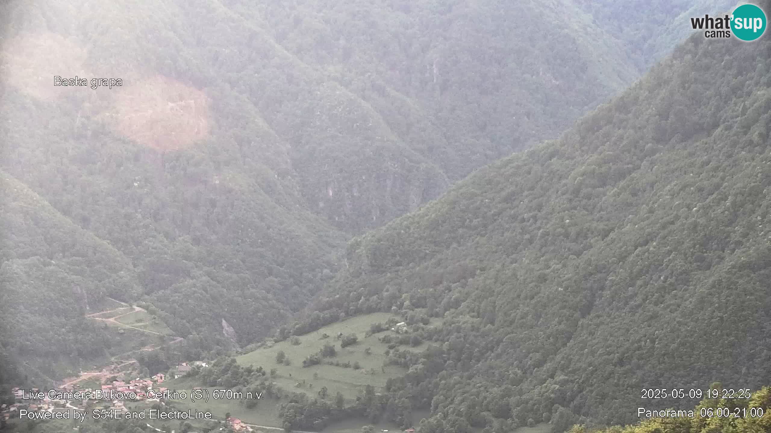 Bukovo Webcam – Baška grapa | Cerkno | Slowenien