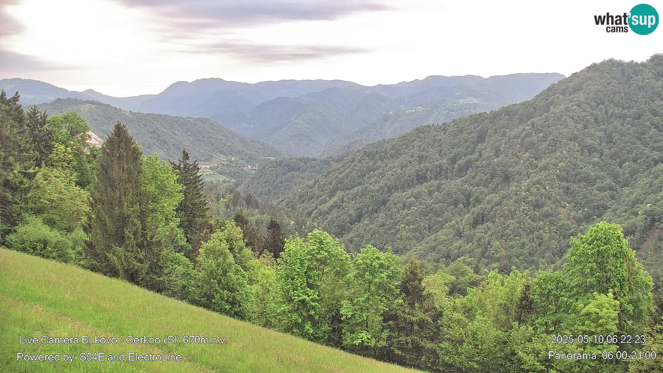 Webcam Bukovo – Baška grapa | Cerkno | Slovenia