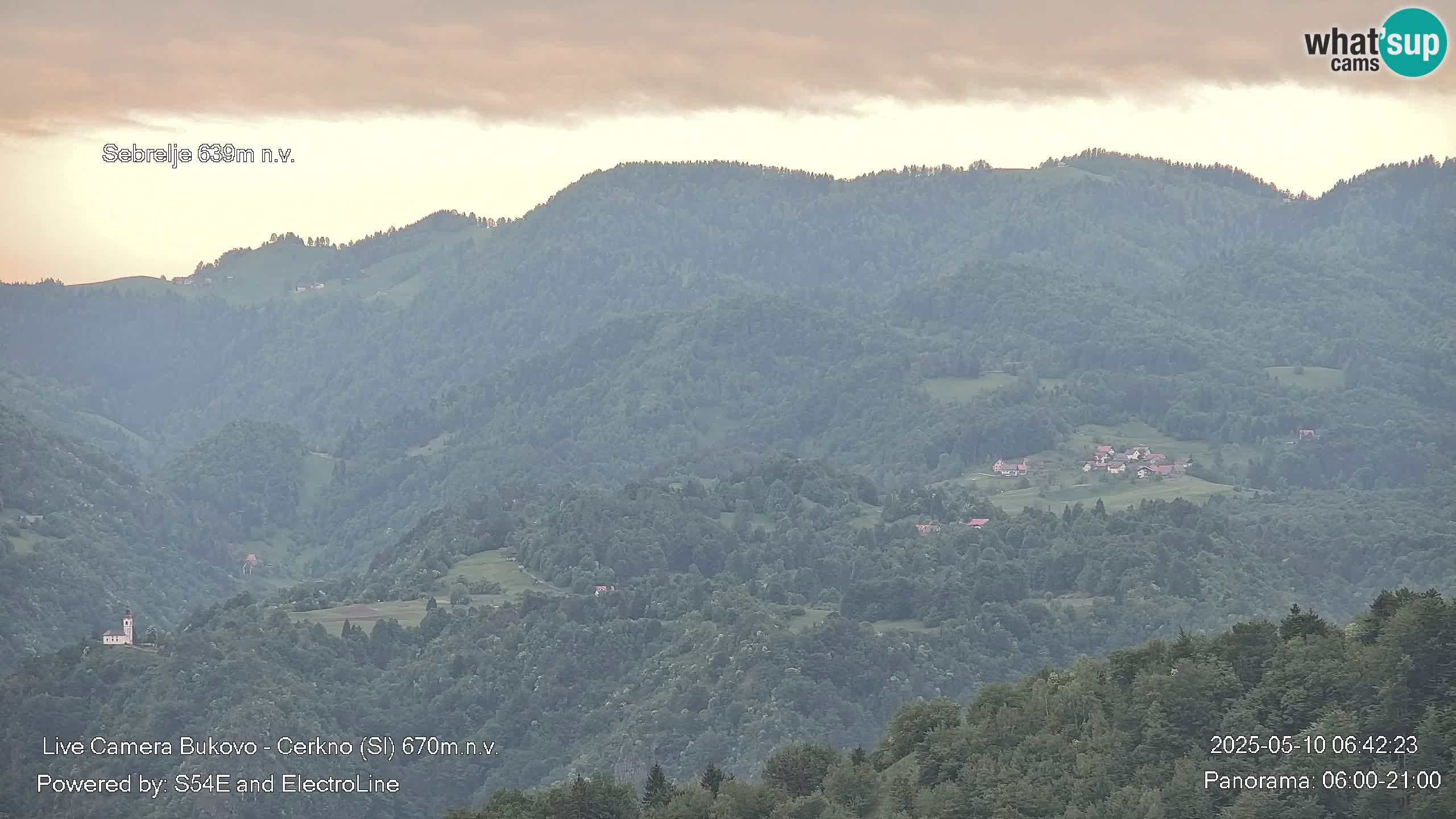 Webcam Bukovo – Baška grapa | Cerkno | Slovénie