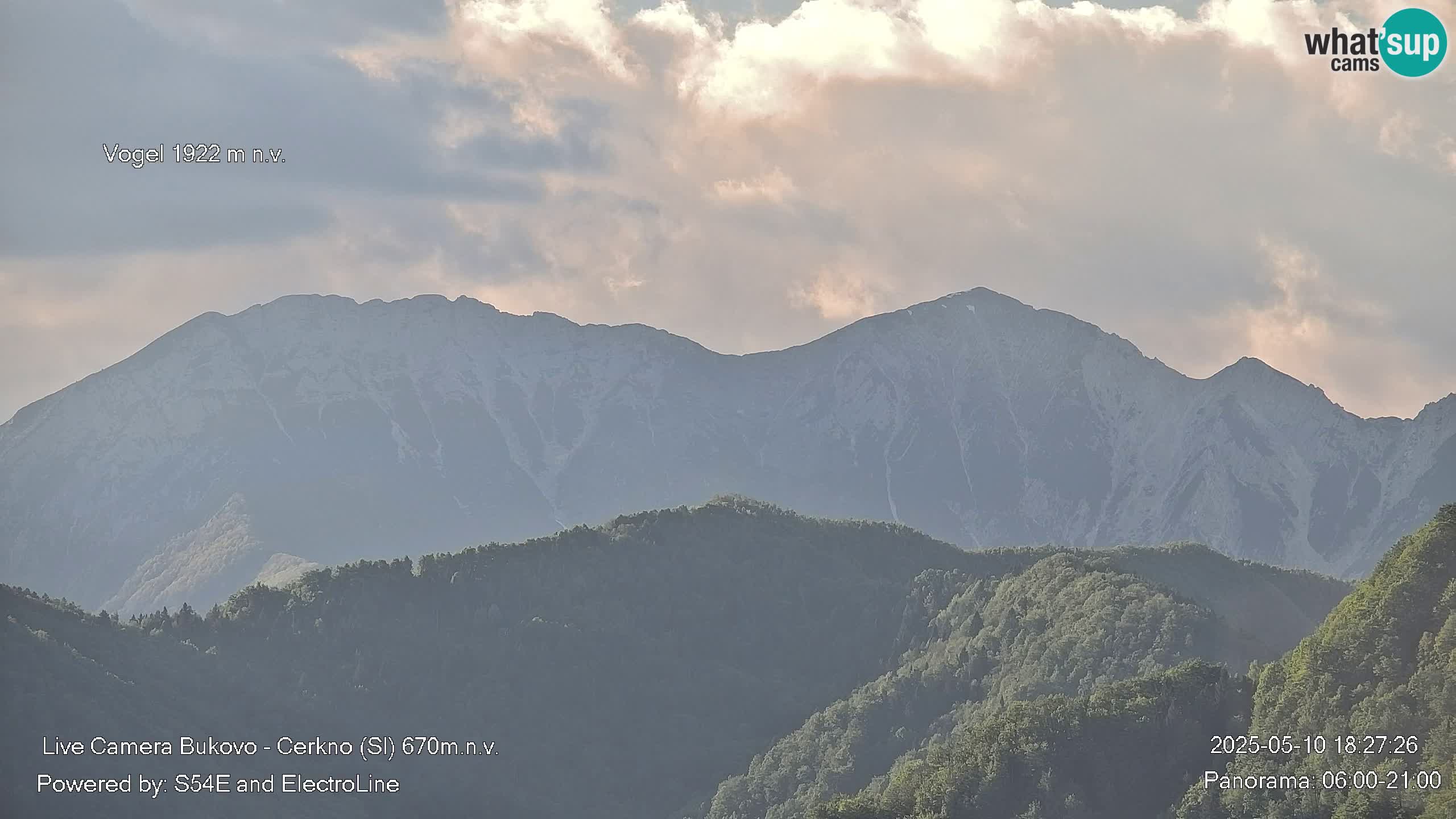 Webcam Bukovo – Baška grapa | Cerkno | Slovénie