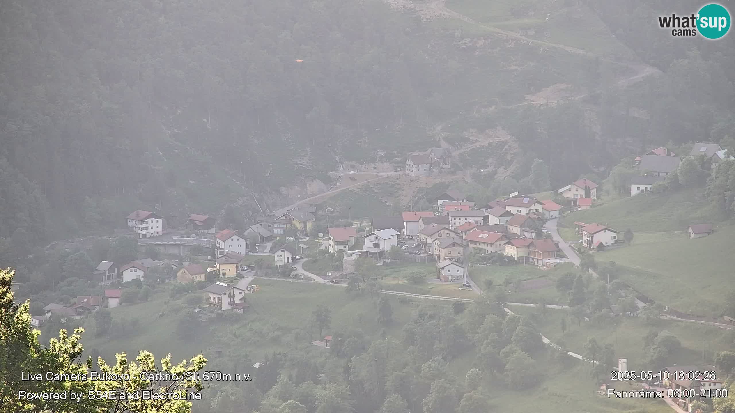 Web kamera Bukovo – Baška grapa | Cerkno | Slovenija