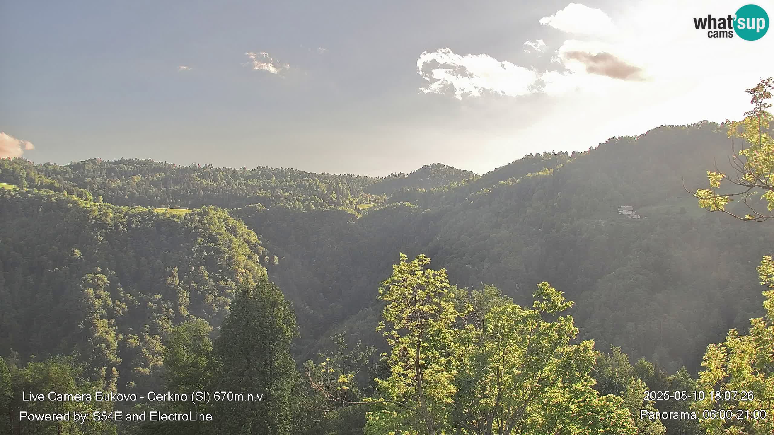 Webcam Bukovo – Baška grapa | Cerkno | Slovenia