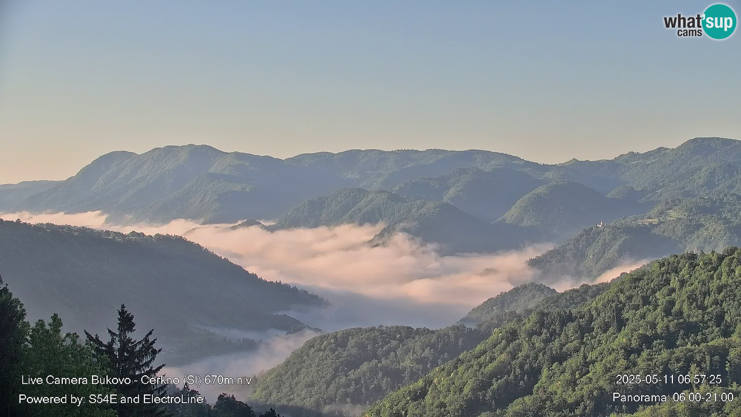 Webcam en vivo Bukovo – Baška grapa | Cerkno | Eslovenia