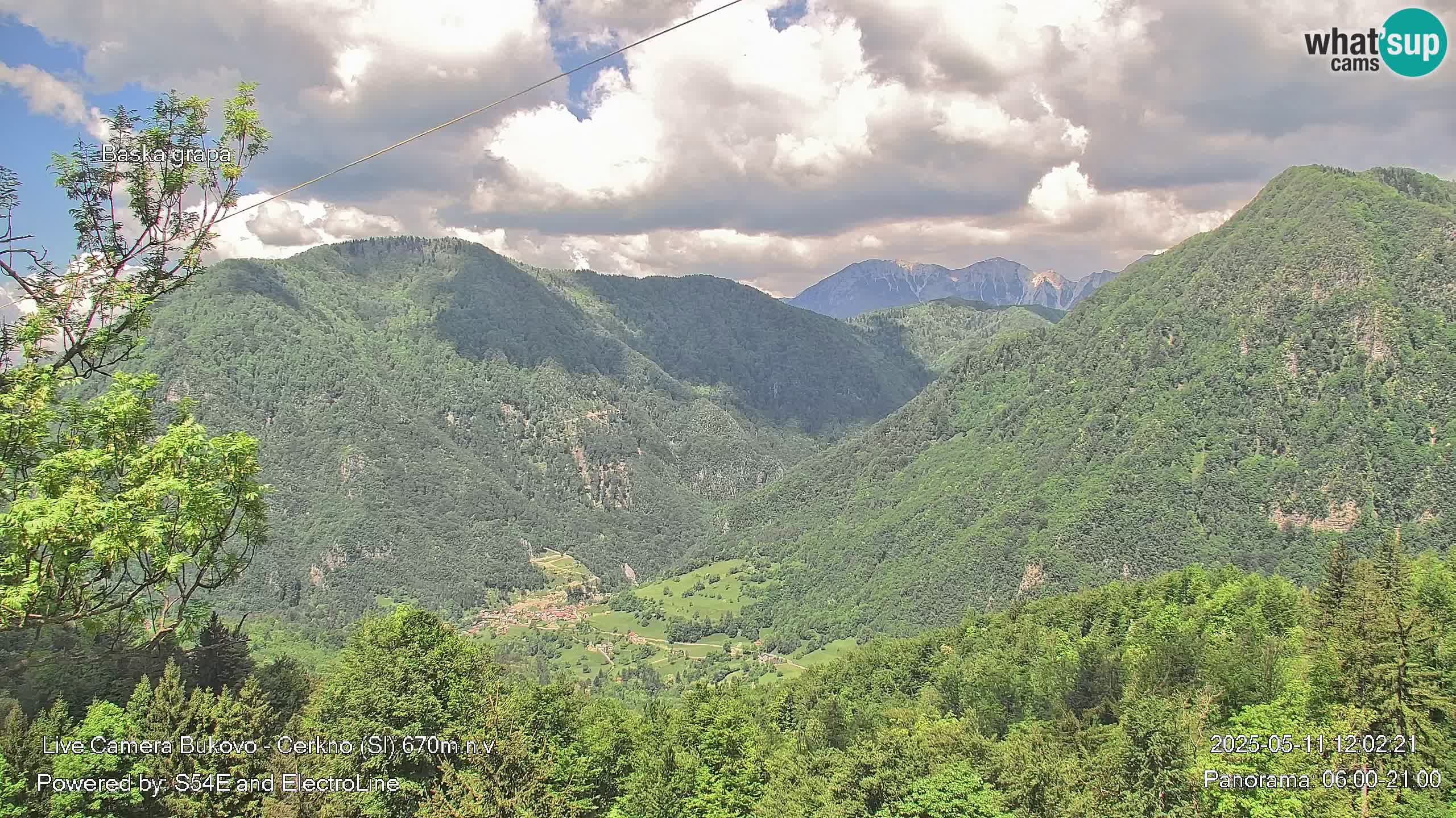 Kamera Bukovo – Baška grapa | Cerkno