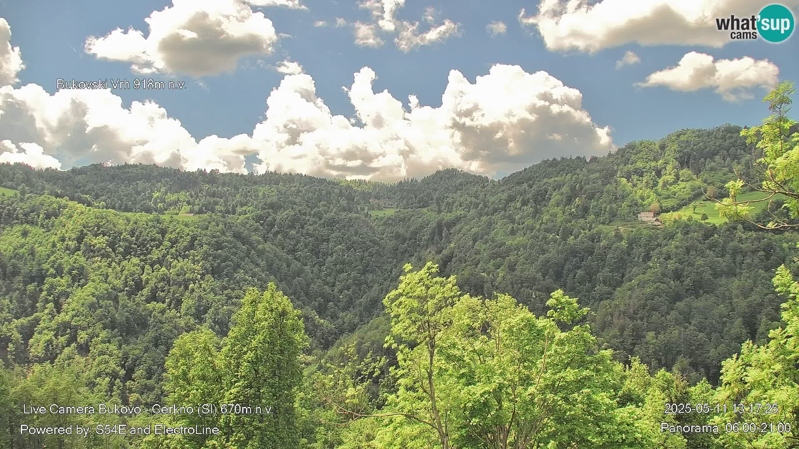 Webcam Bukovo – Baška grapa | Cerkno | Slovenia