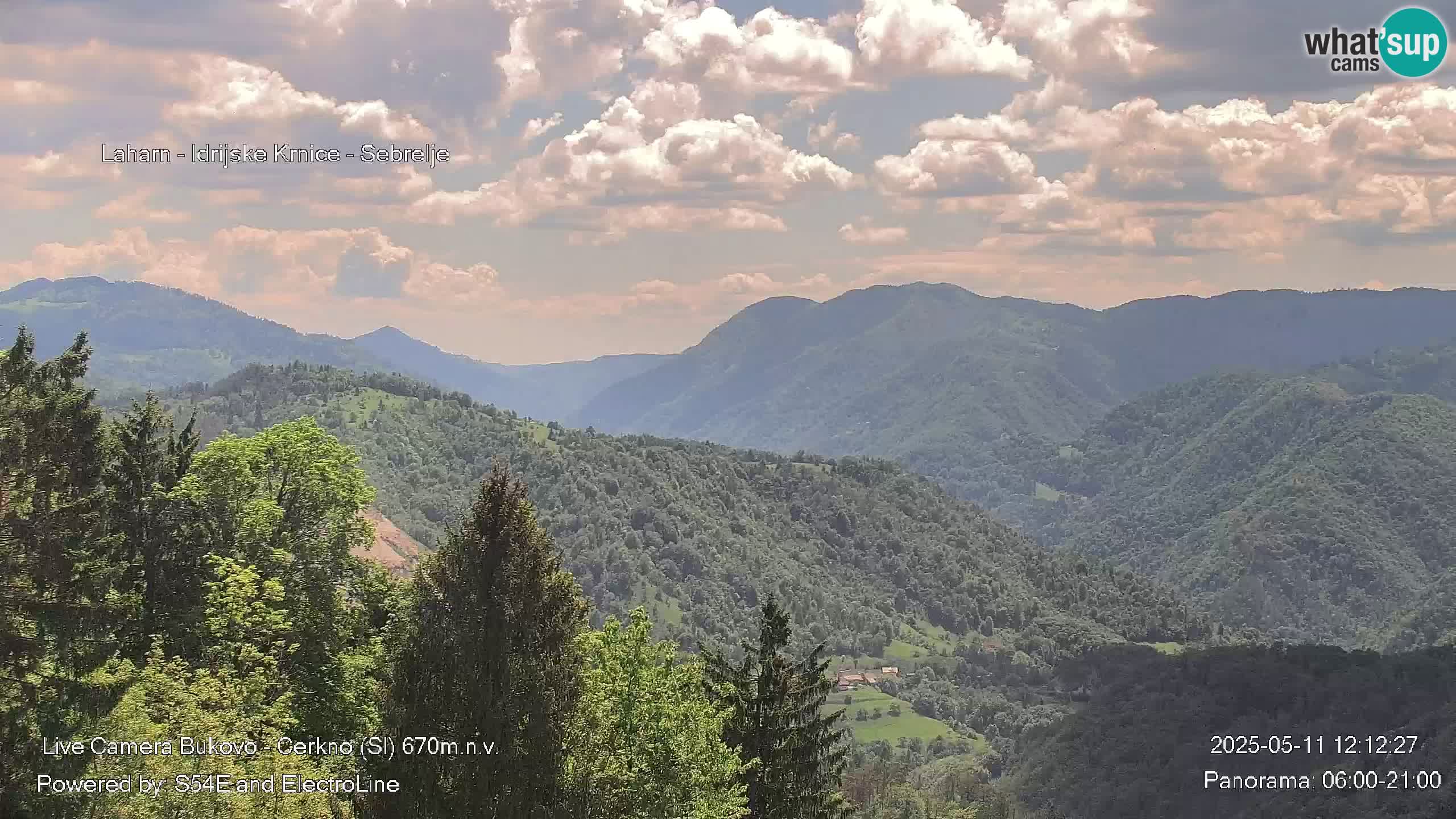 Webcam Bukovo – Baška grapa | Cerkno | Slovenia