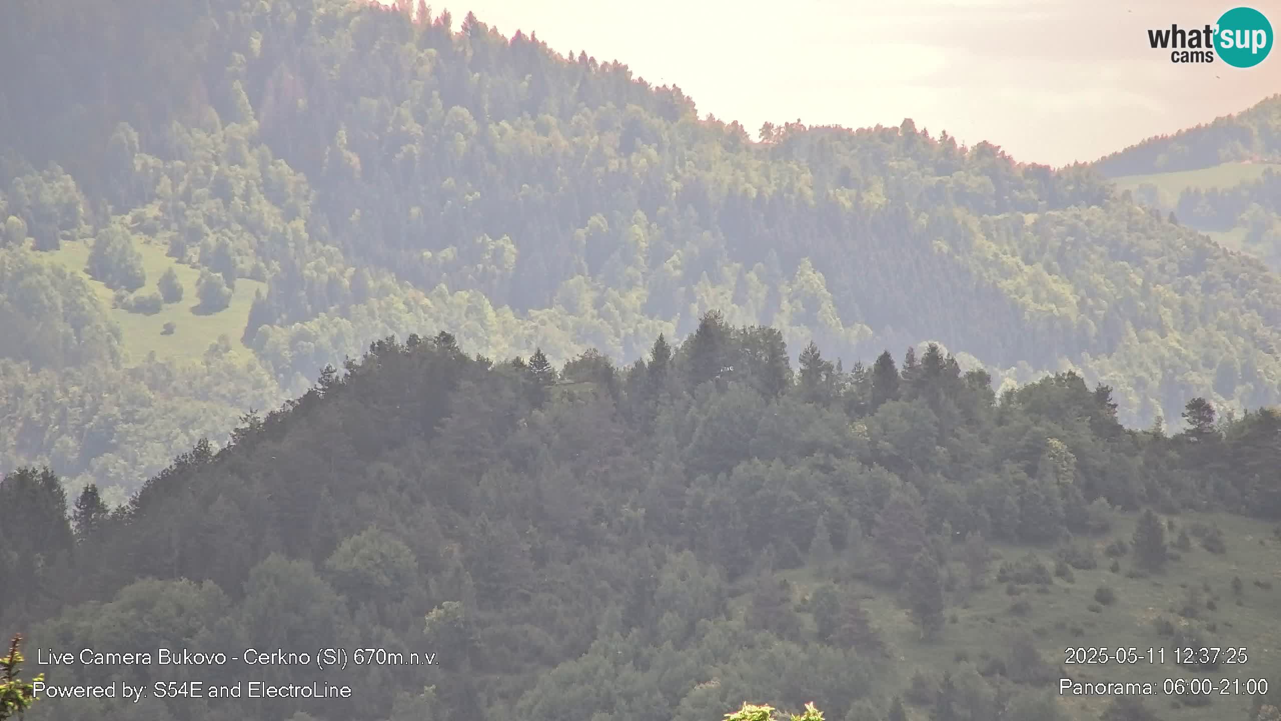 Web kamera Bukovo – Baška grapa | Cerkno | Slovenija
