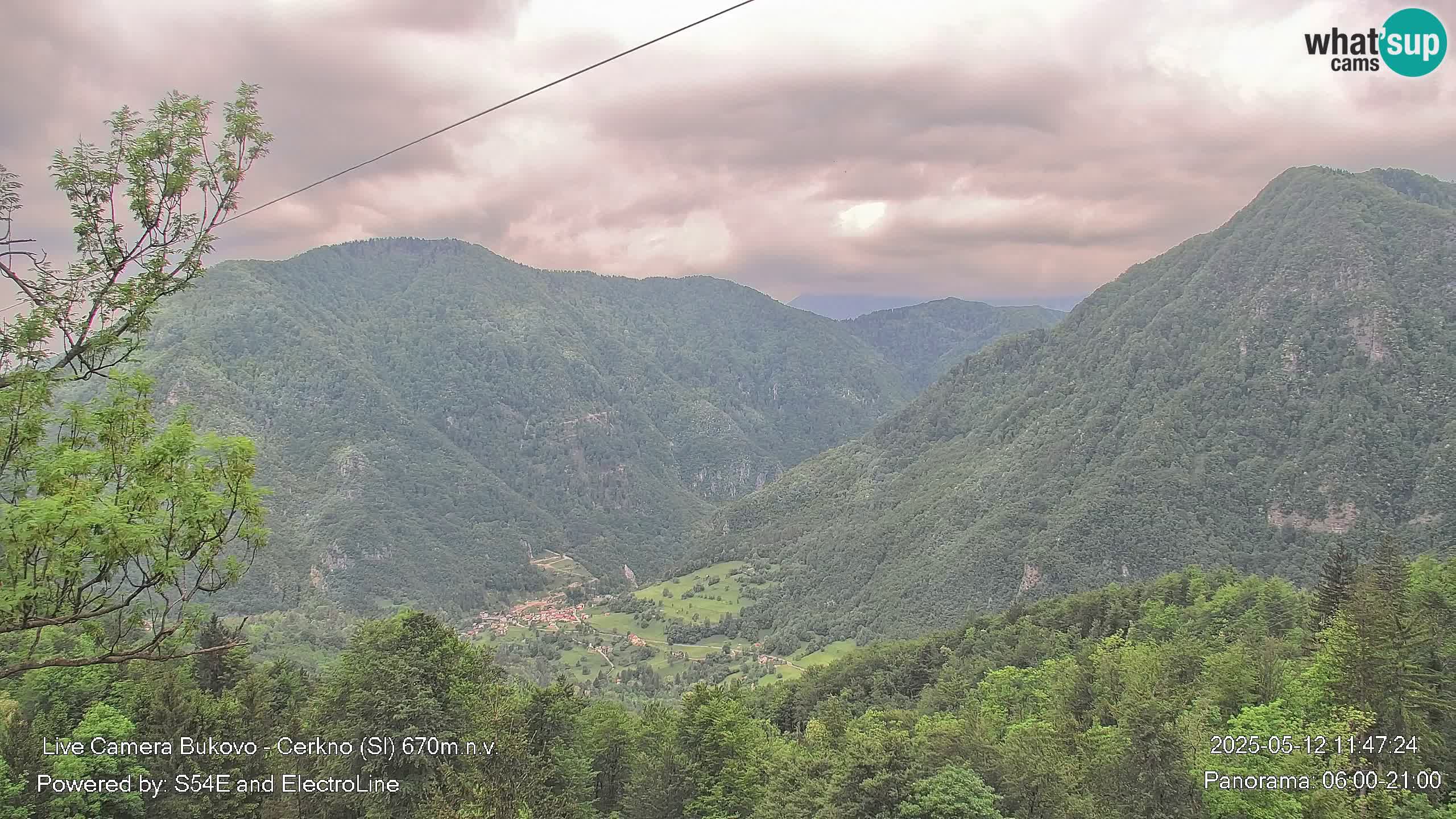 Webcam en vivo Bukovo – Baška grapa | Cerkno | Eslovenia