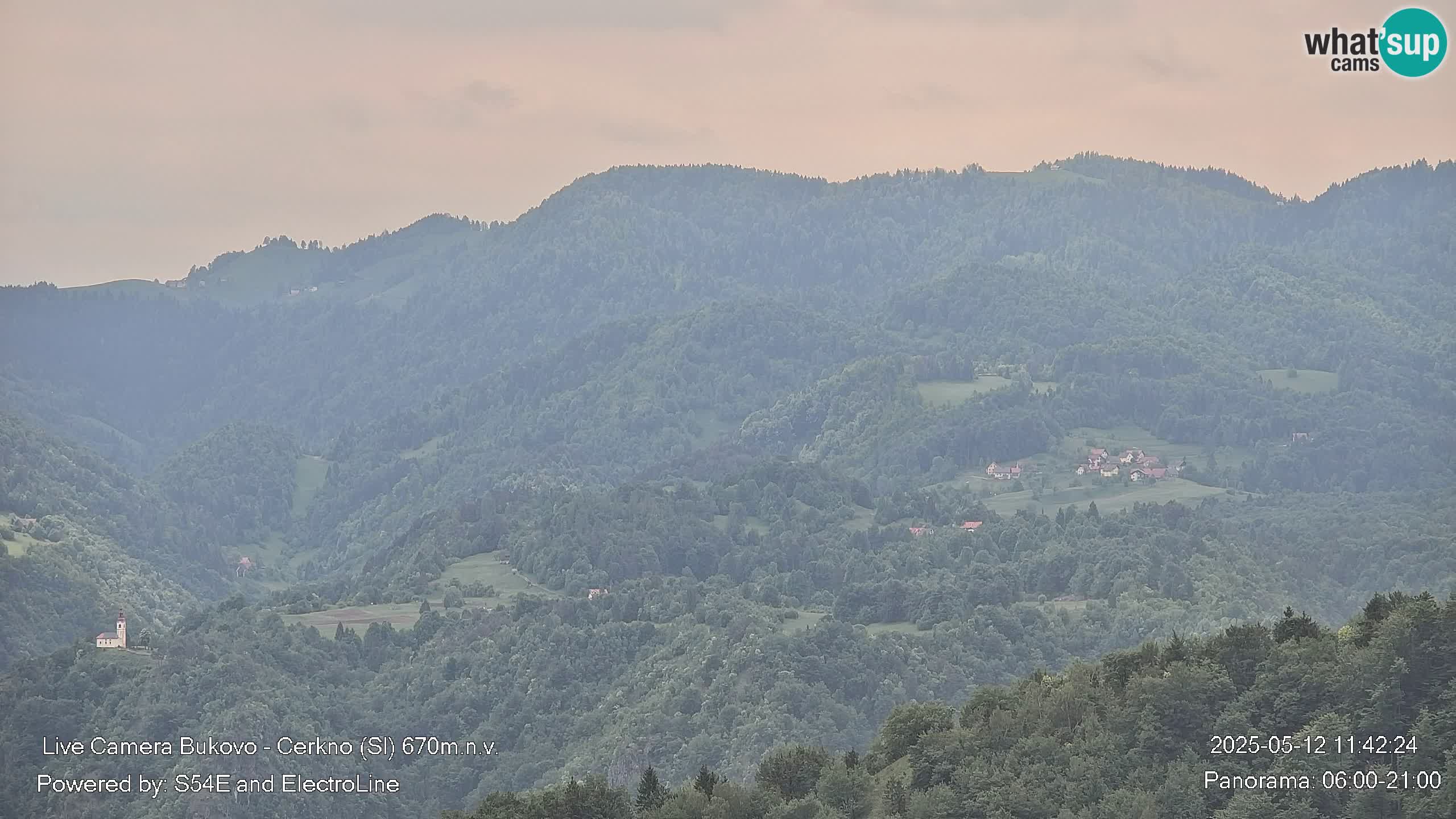 Web kamera Bukovo – Baška grapa | Cerkno | Slovenija