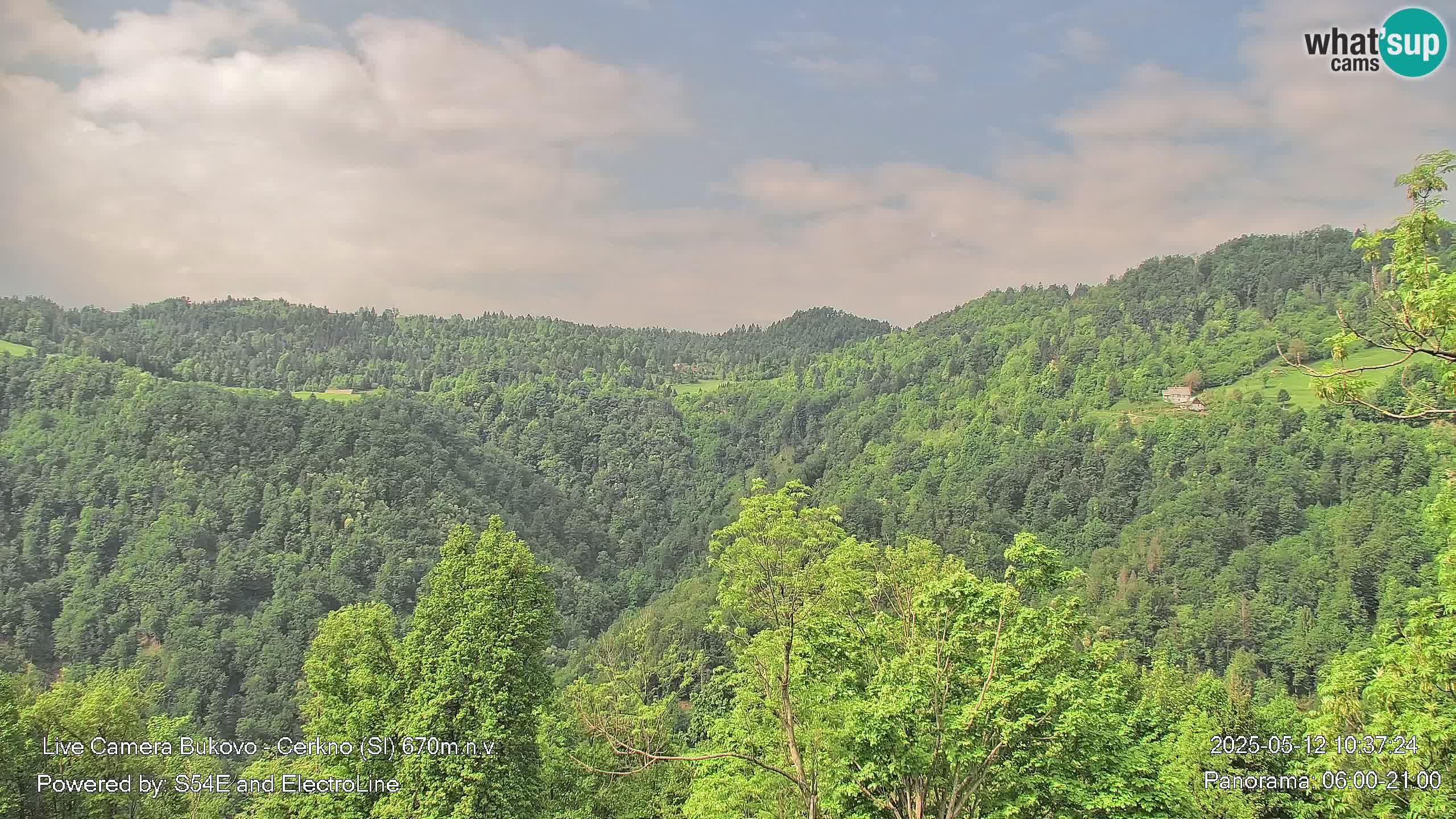 Webcam en vivo Bukovo – Baška grapa | Cerkno | Eslovenia
