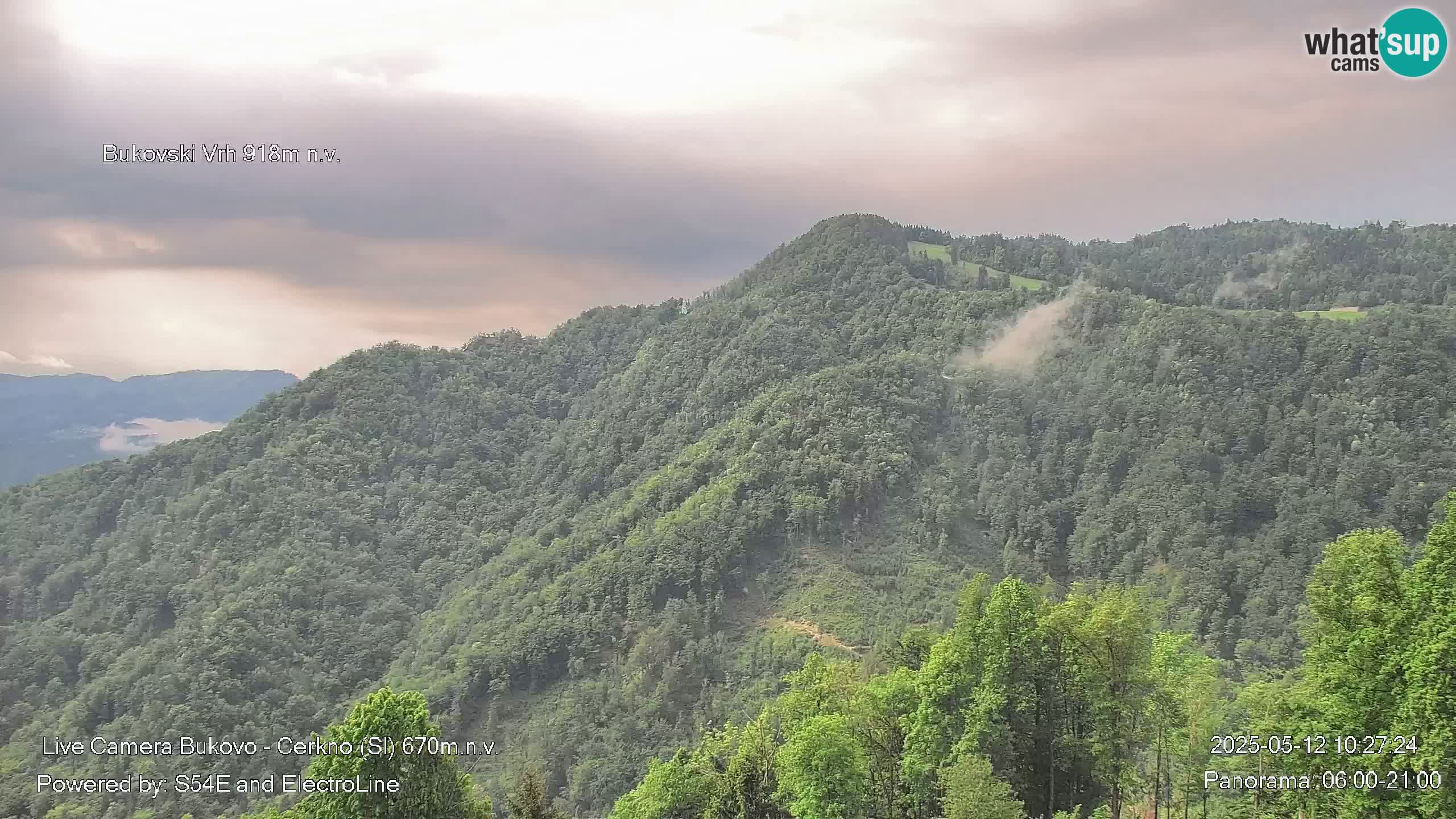 Webcam Bukovo – Baška grapa | Cerkno | Slovenia