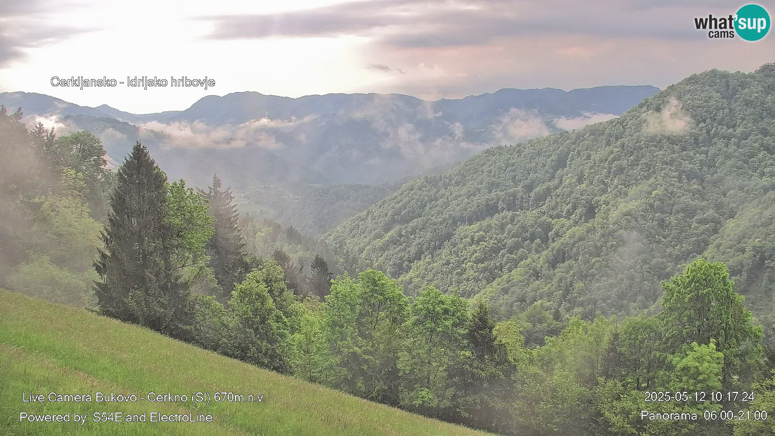 Webcam Bukovo – Baška grapa | Cerkno | Slovenia