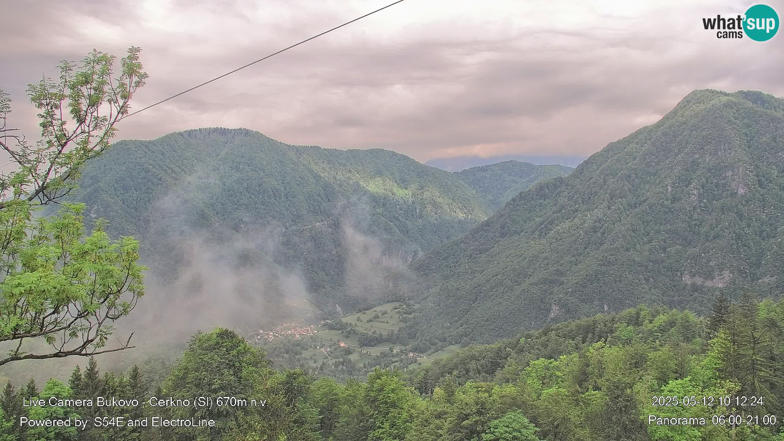 Bukovo Webcam – Baška grapa | Cerkno | Slowenien