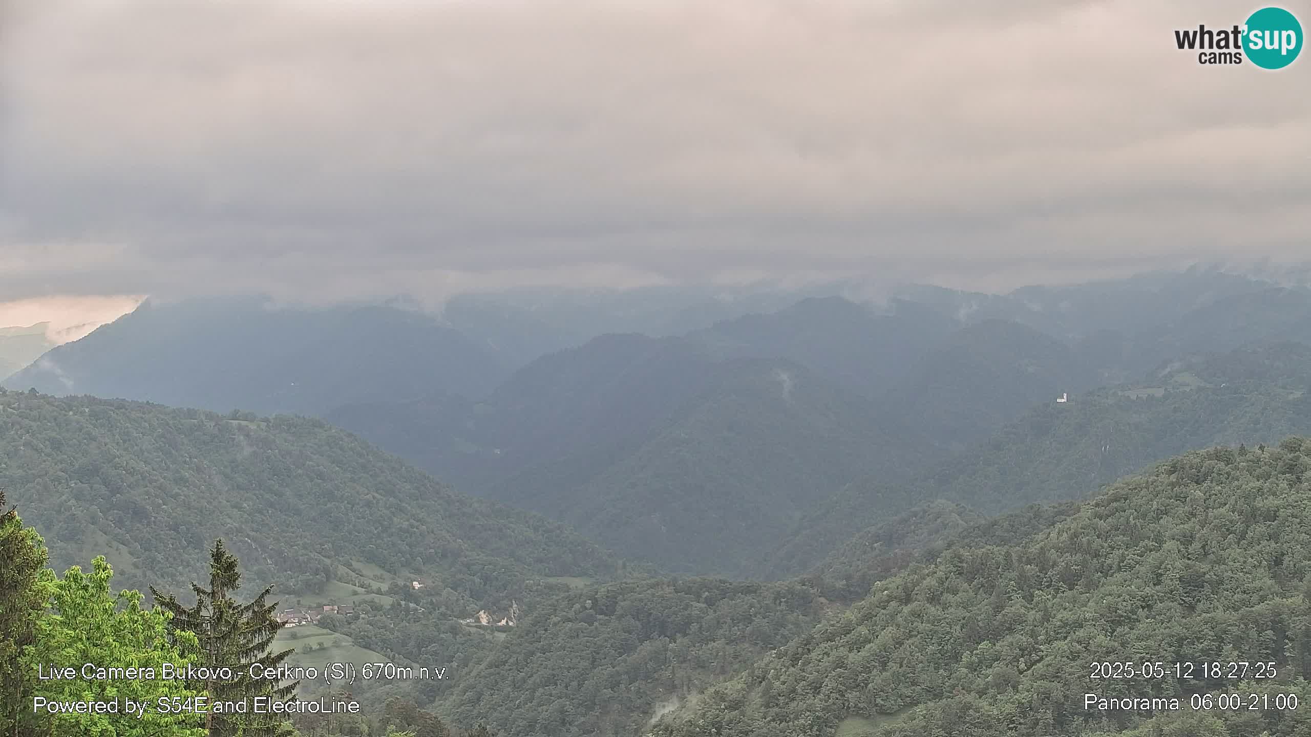 Webcam Bukovo – Baška grapa | Cerkno | Slovenia