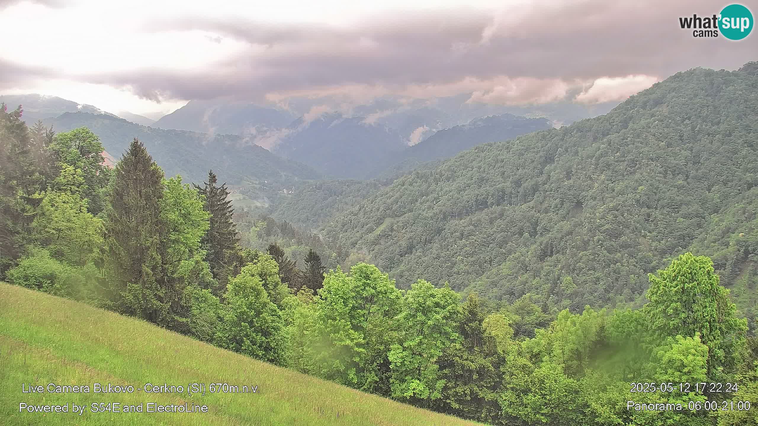 Webcam Bukovo – Baška grapa | Cerkno | Slovenia